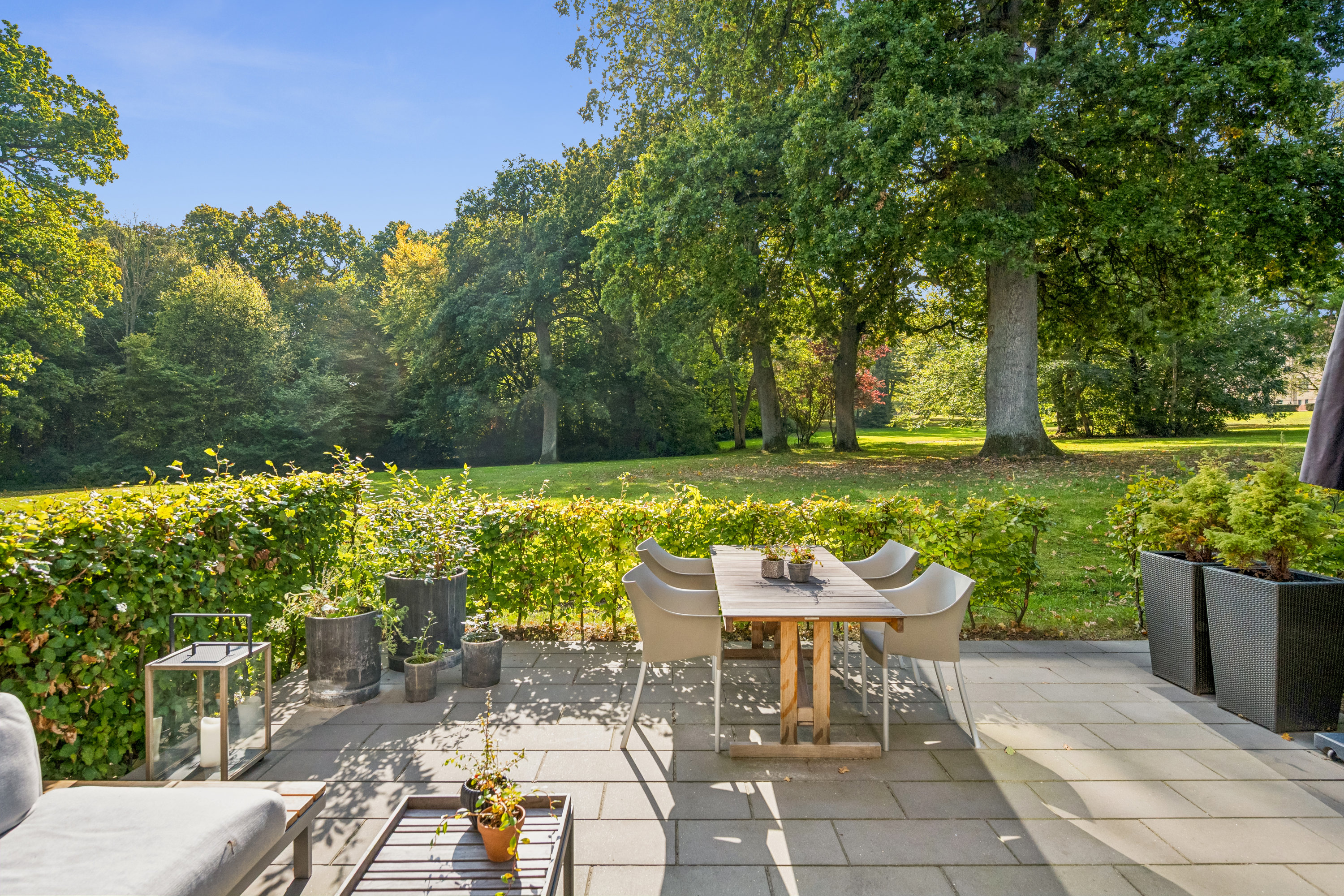 Fremhævet terrasse billede i fuldskærmstilstand. Billede af Erling Jacobsens Gade 103, 8240 Risskov