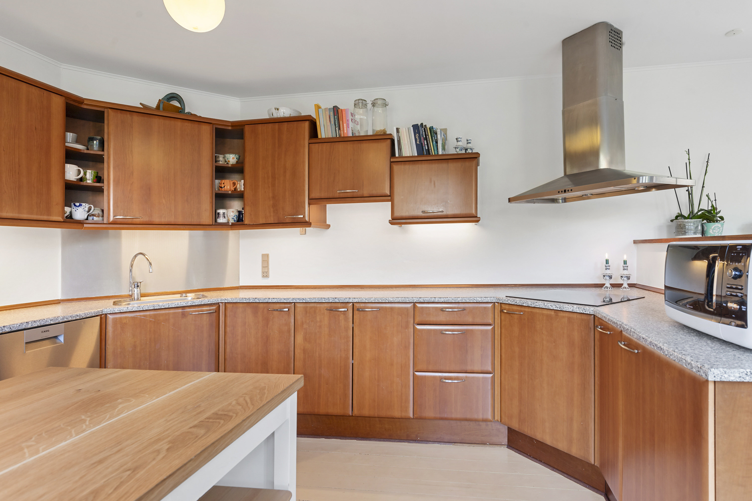 Fremhævet køkken billede i fuldskærmstilstand. Billede af Grønnevej 22, 9600 Aars