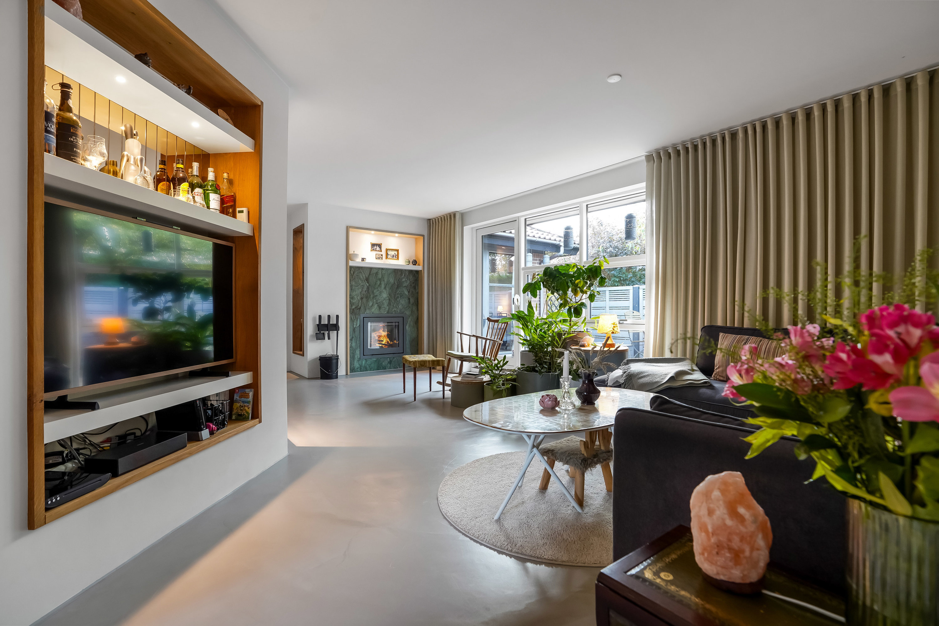 Fremhævet stue billede i fuldskærmstilstand. Billede af Kirstensvej 20, 5500 Middelfart