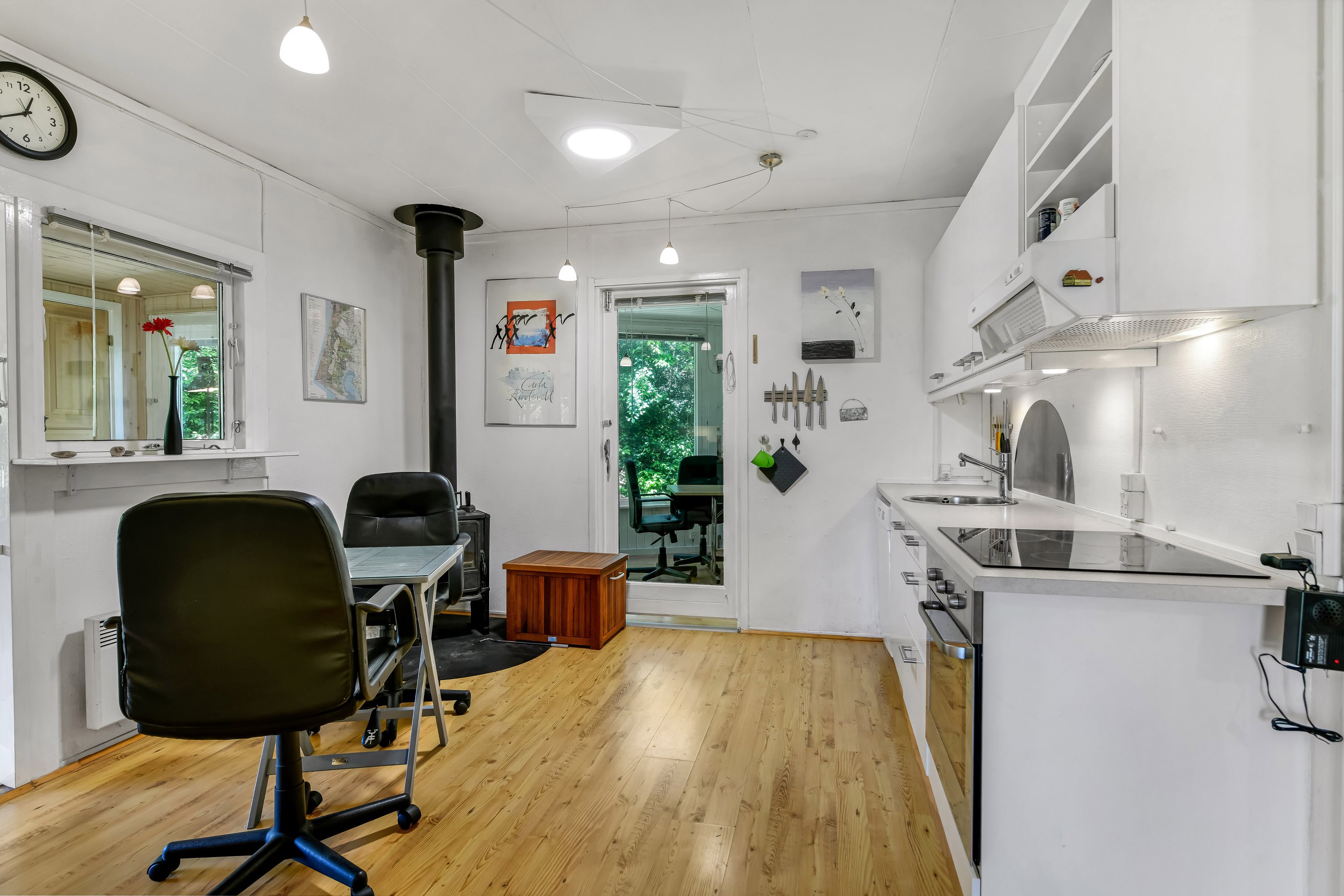 Fremhævet køkken billede i fuldskærmstilstand. Billede af Nøddehaven 36, Jegum, 6840 Oksbøl