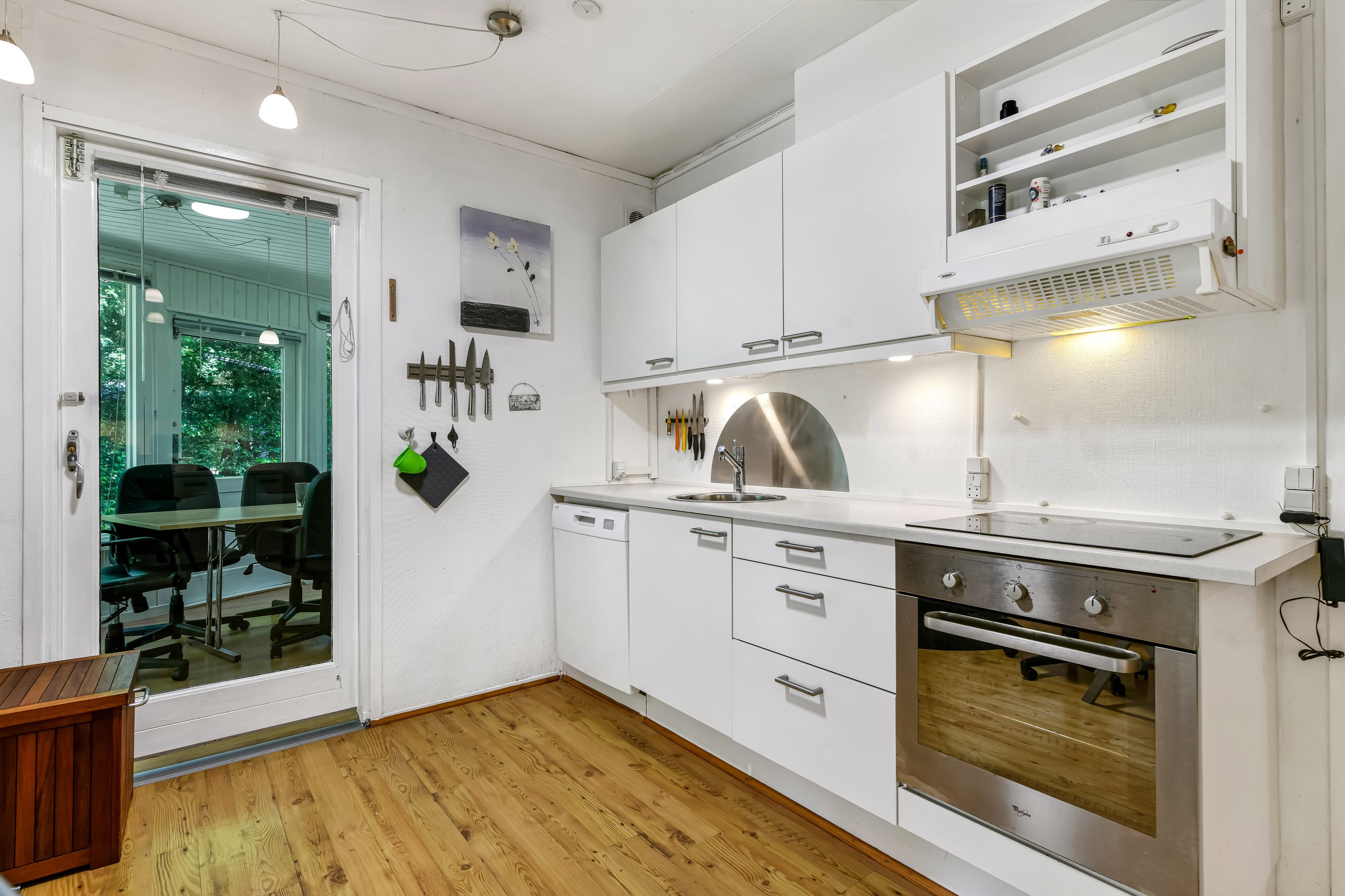 Fremhævet køkken billede i fuldskærmstilstand. Billede af Nøddehaven 36, Jegum, 6840 Oksbøl