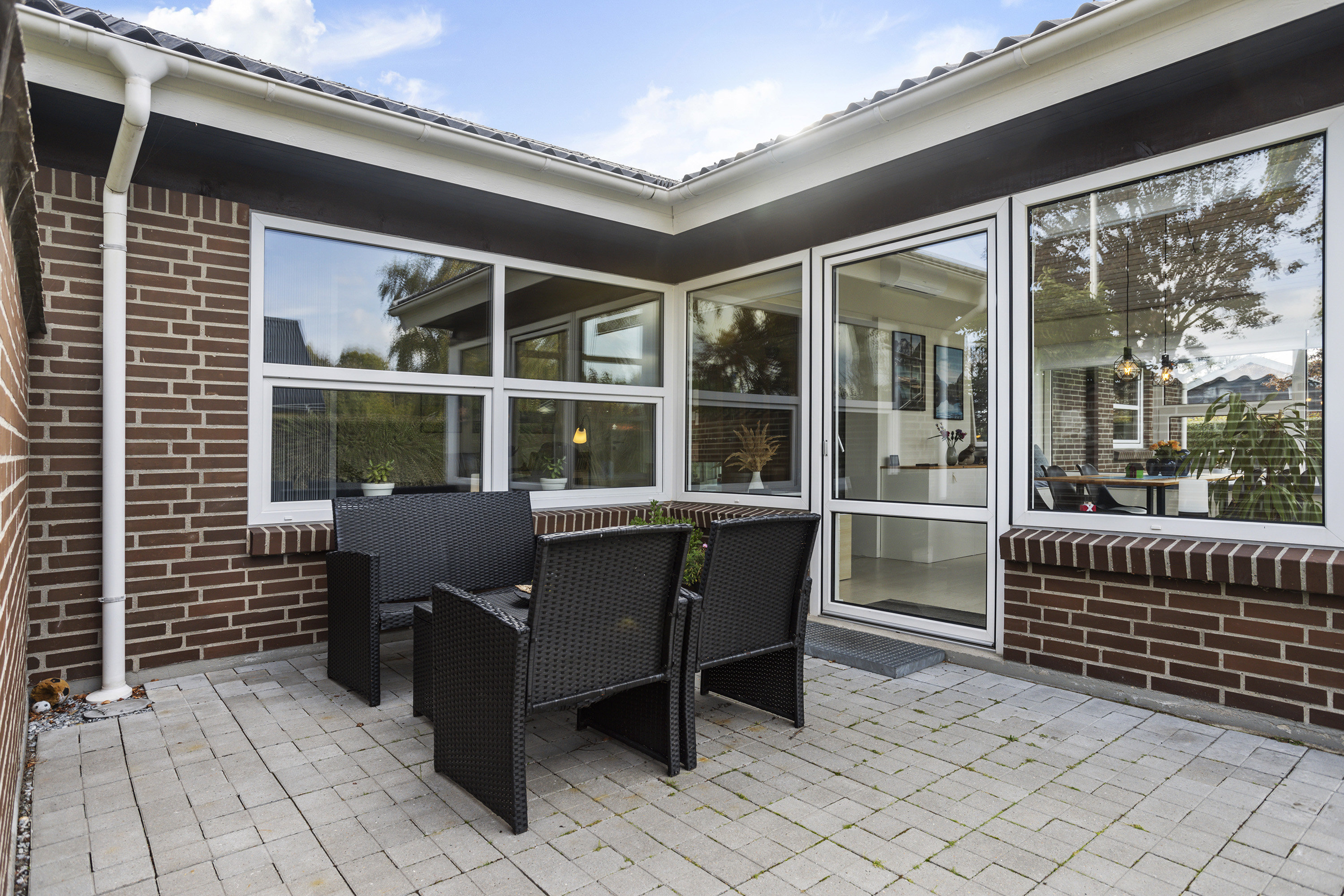 Fremhævet terrasse billede i fuldskærmstilstand. Billede af Karetmagervej 1, 9300 Sæby