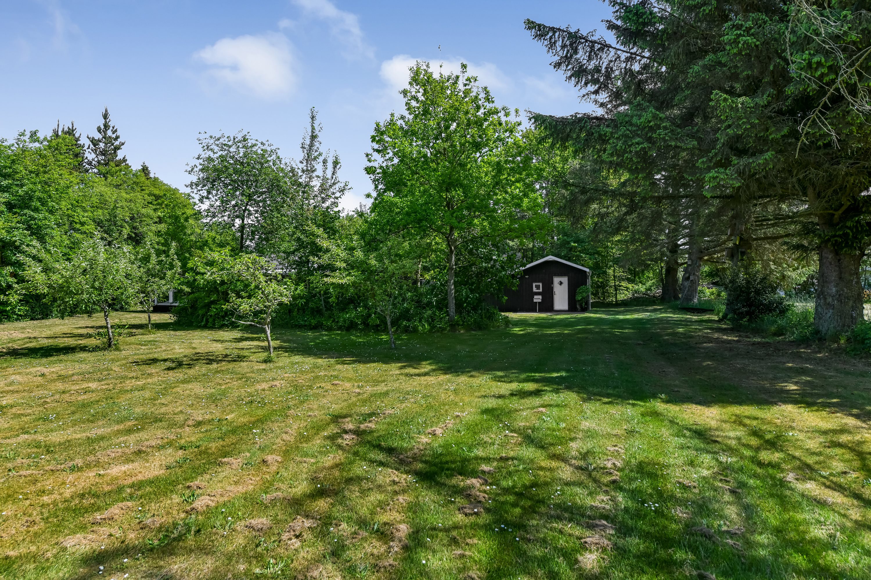 Fremhævet have billede i fuldskærmstilstand. Billede af Nøddehaven 36, Jegum, 6840 Oksbøl