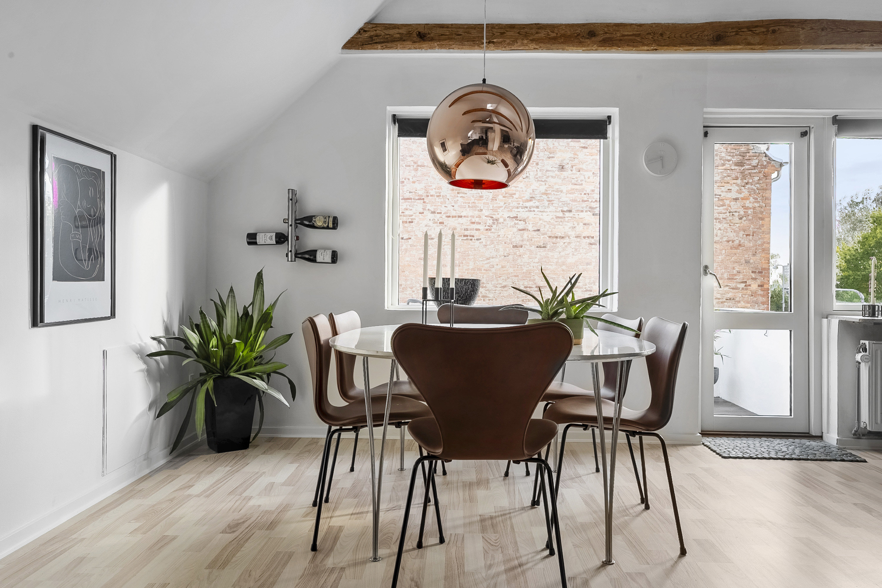 Fremhævet spisestue billede i fuldskærmstilstand. Billede af Nørrebrogade 64, 8700 Horsens