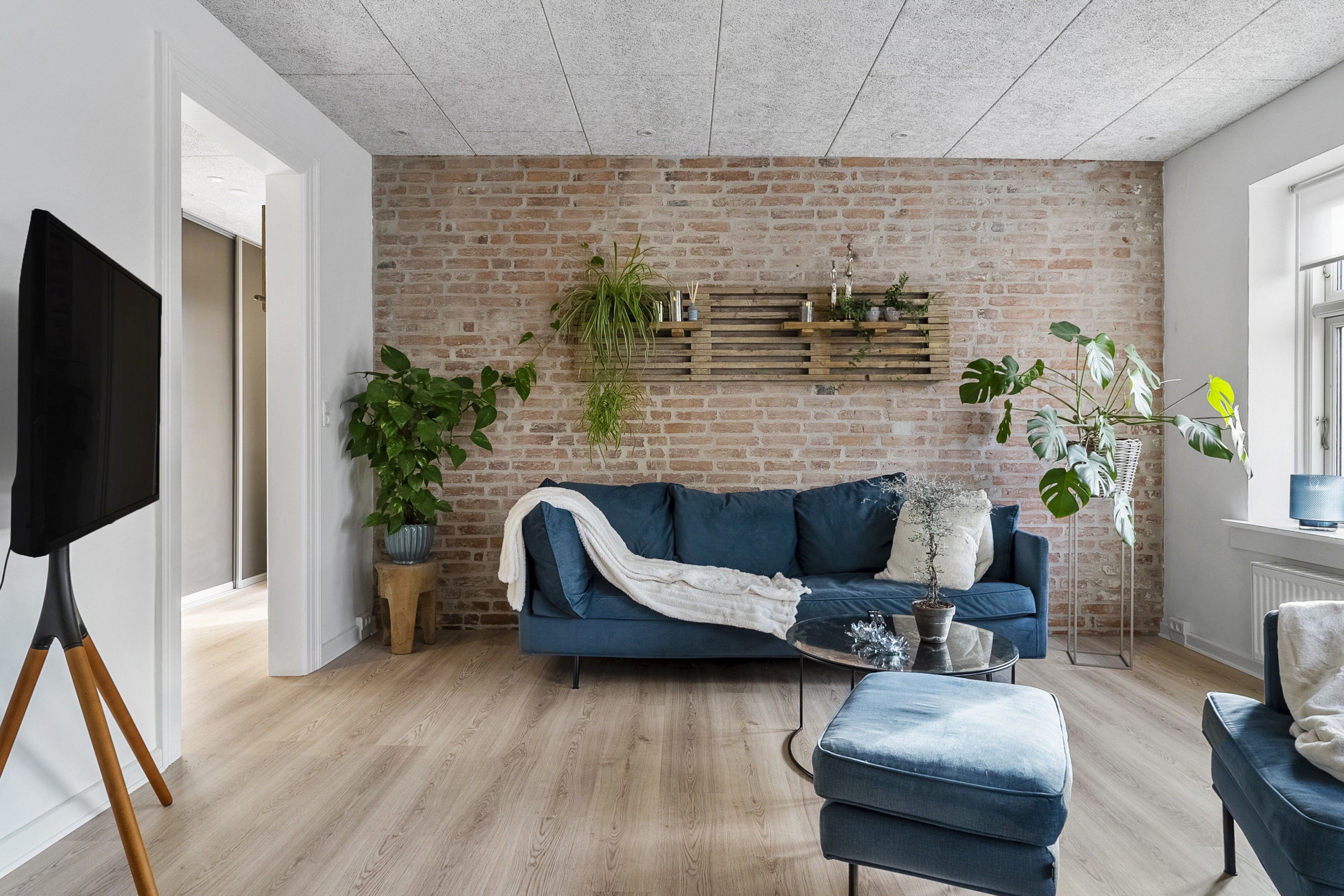 Fremhævet stue billede i fuldskærmstilstand. Billede af Nørrebrogade 64, 8700 Horsens