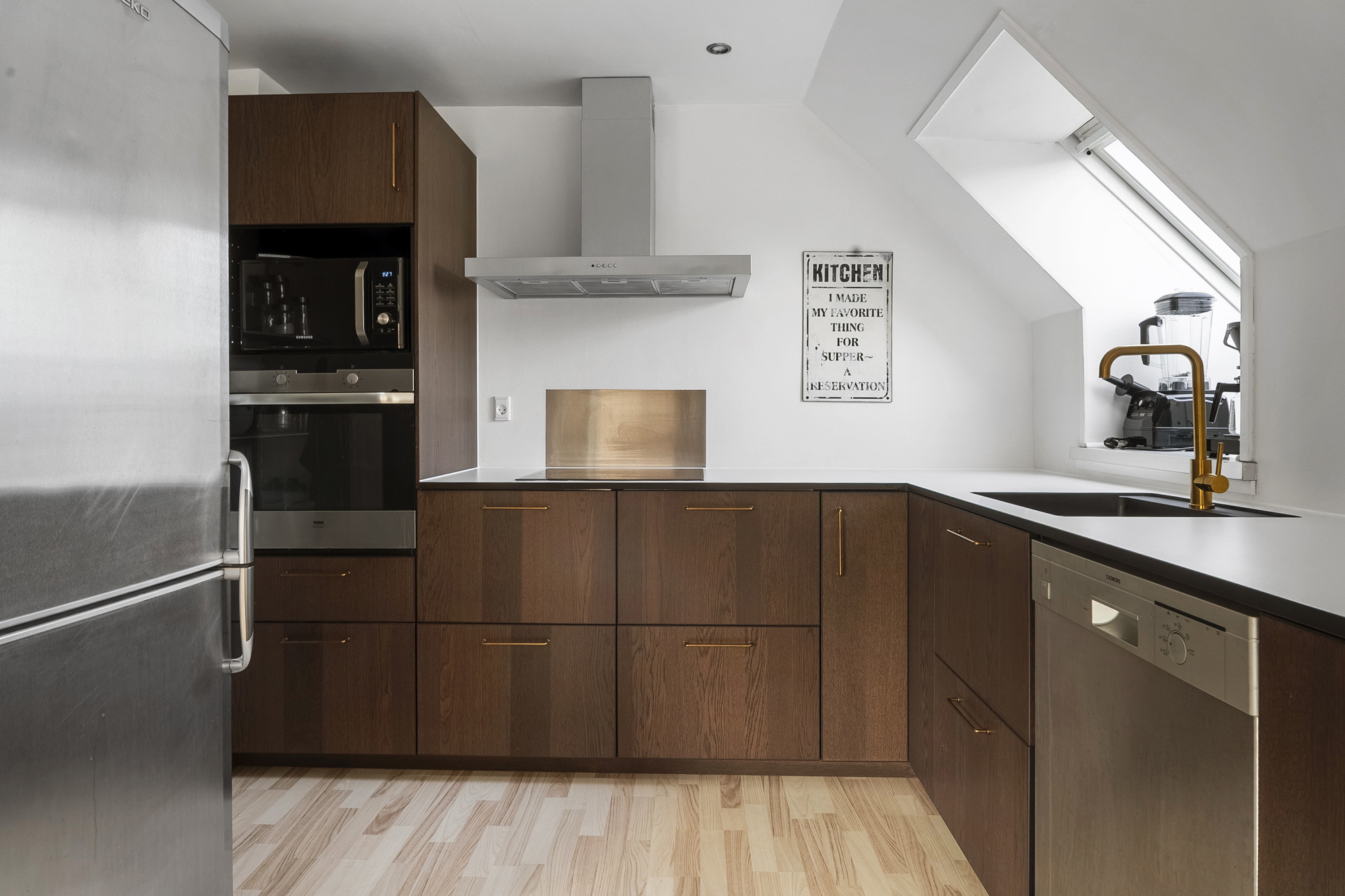 Fremhævet køkken billede i fuldskærmstilstand. Billede af Nørrebrogade 64, 8700 Horsens