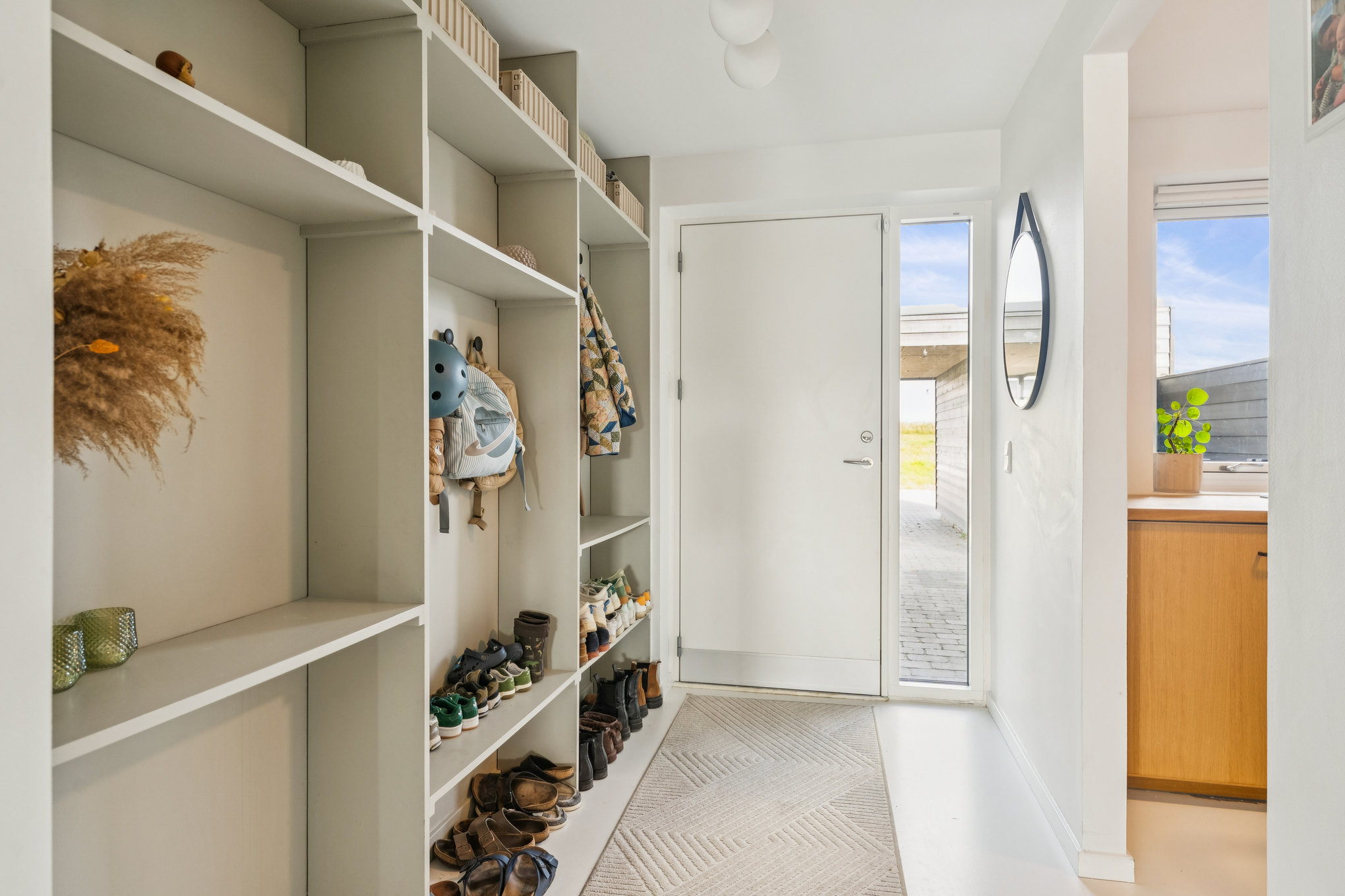 Fremhævet gang billede i fuldskærmstilstand. Billede af Skovmærkebakken 25, 8930 Randers NØ