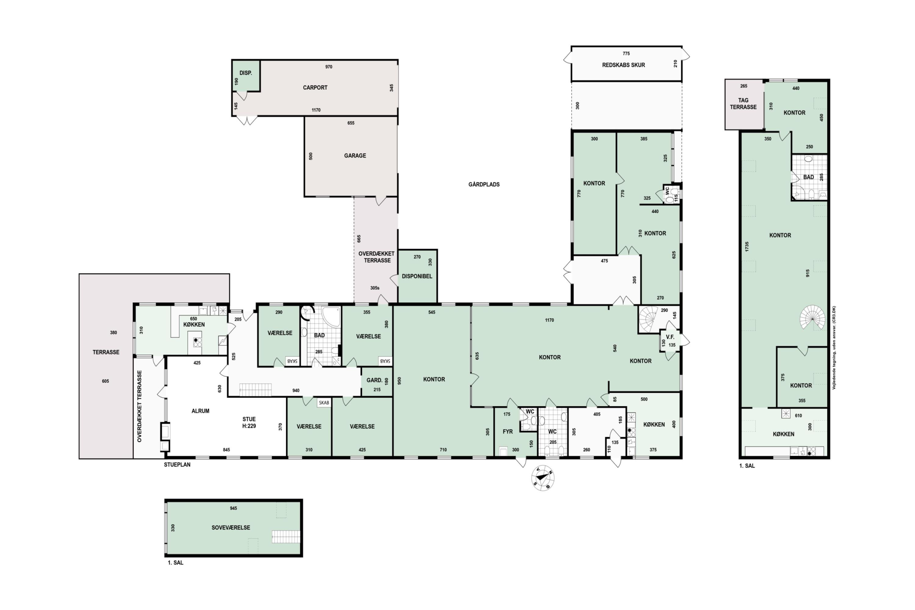 Plantegninger billede af Bakkegårdsvej 311, 3050 Humlebæk