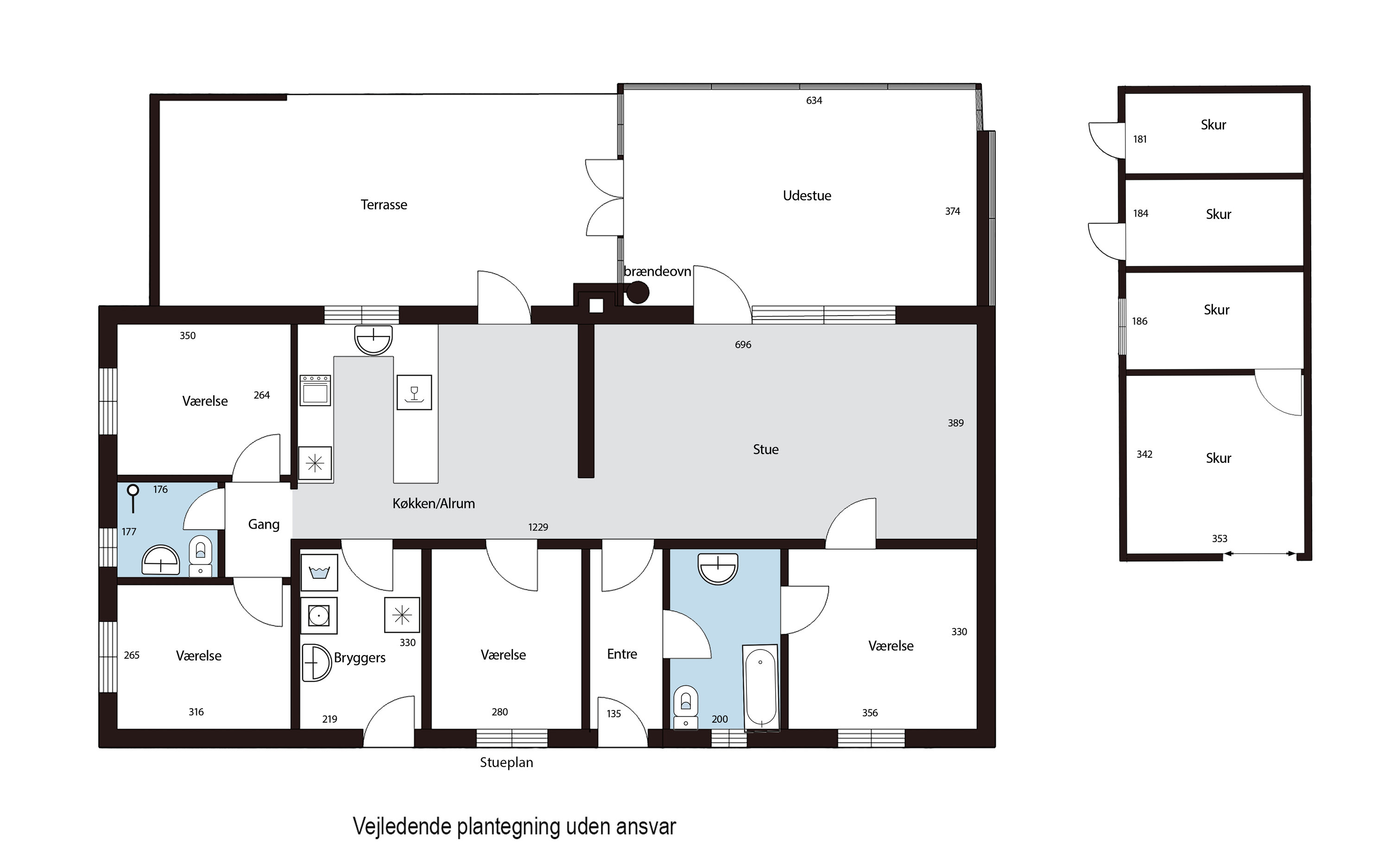 Plantegninger billede af Æblehaven 6, 5683 Haarby