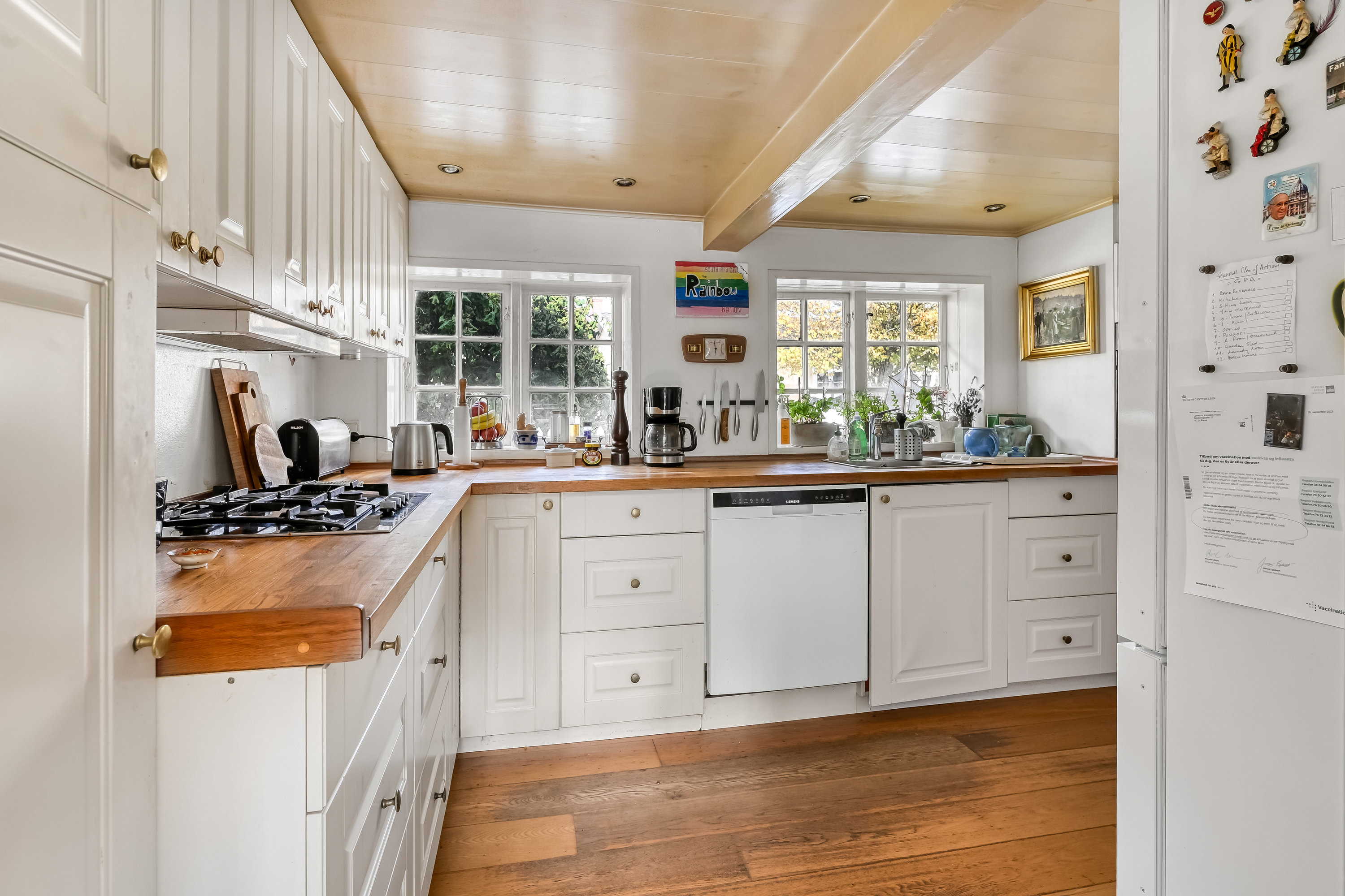 Fremhævet køkken billede i fuldskærmstilstand. Billede af Mellemgaden 27, Nordby, 6720 Fanø