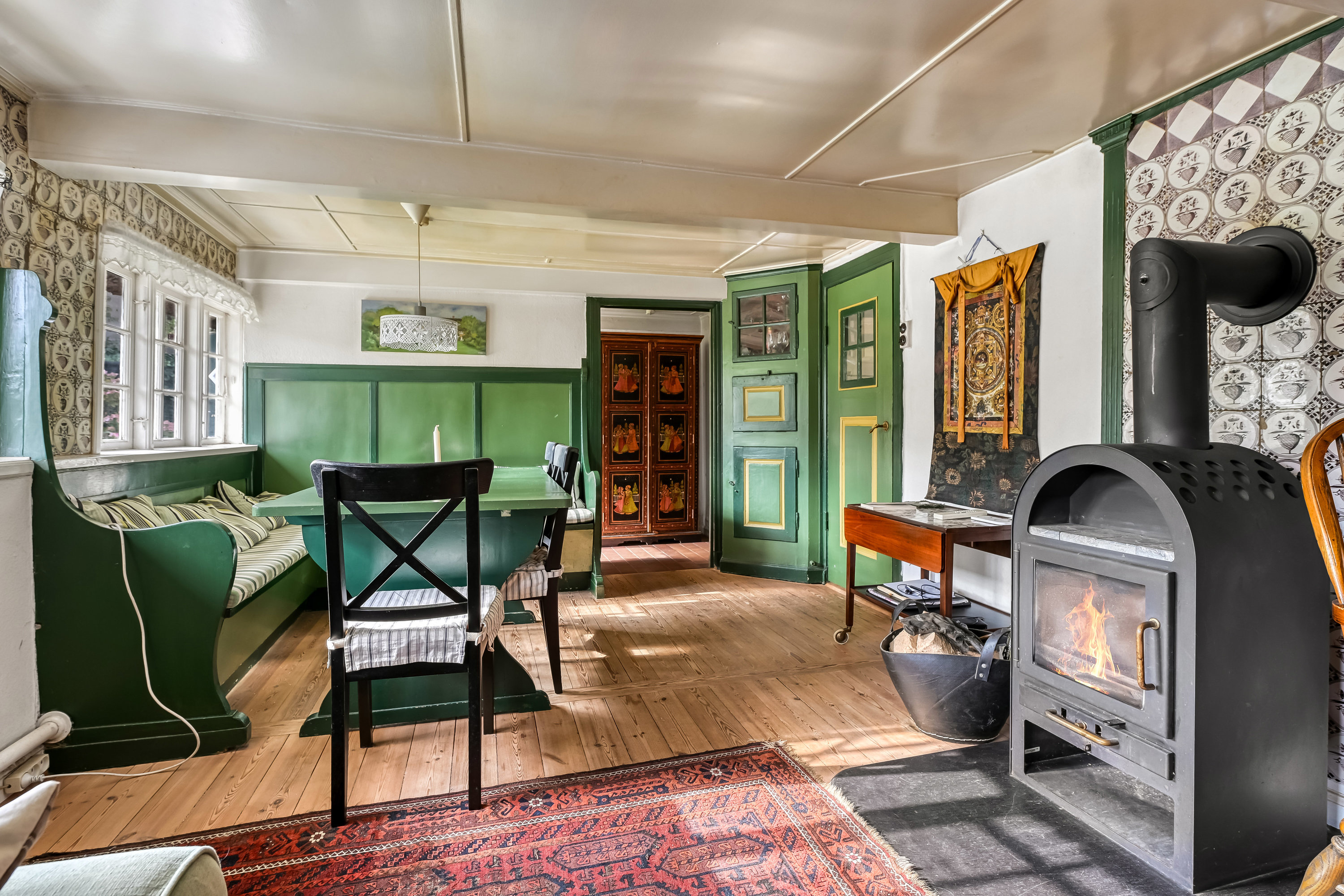 Fremhævet stue billede i fuldskærmstilstand. Billede af Mellemgaden 27, Nordby, 6720 Fanø