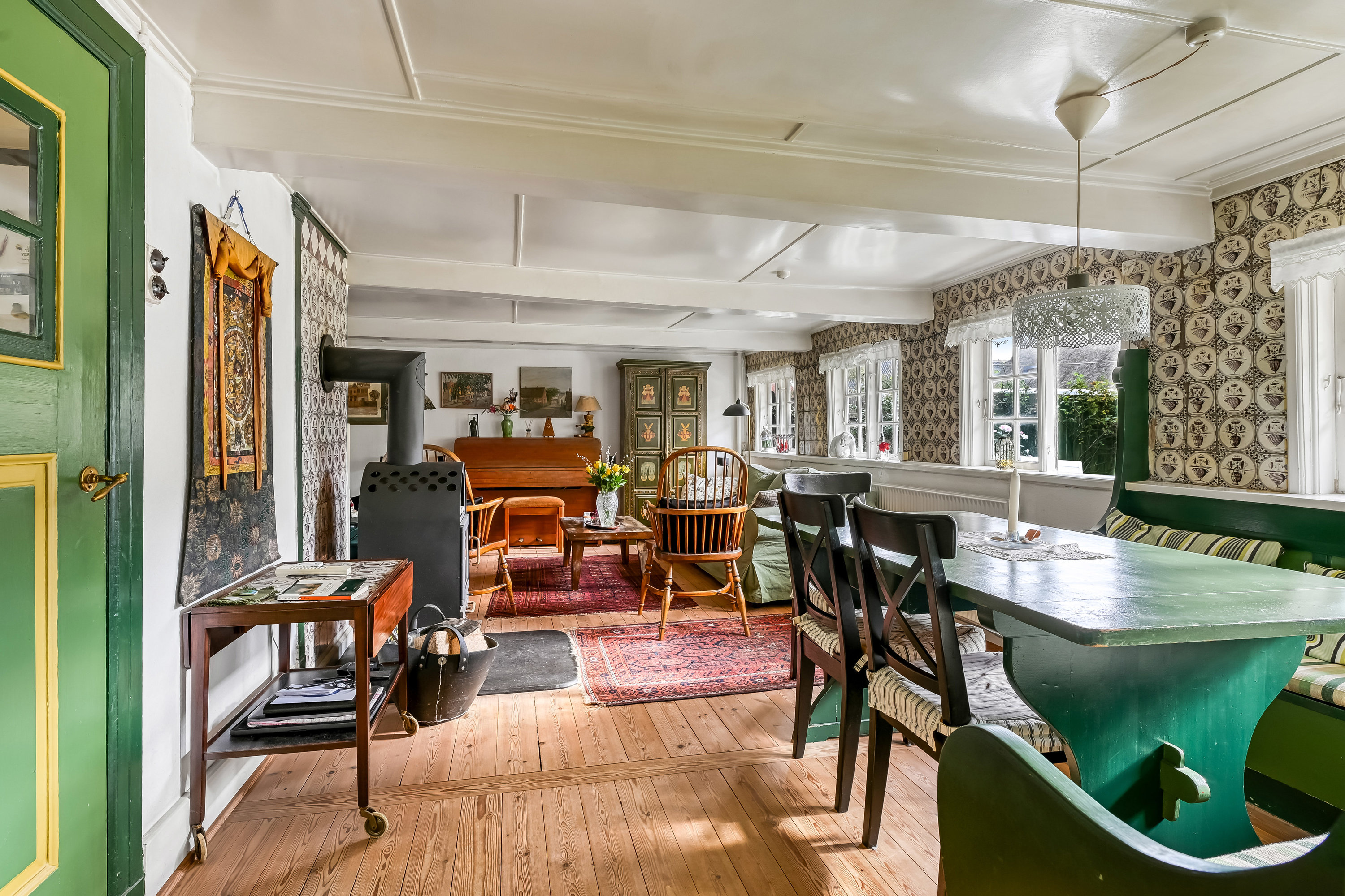 Fremhævet stue billede i fuldskærmstilstand. Billede af Mellemgaden 27, Nordby, 6720 Fanø