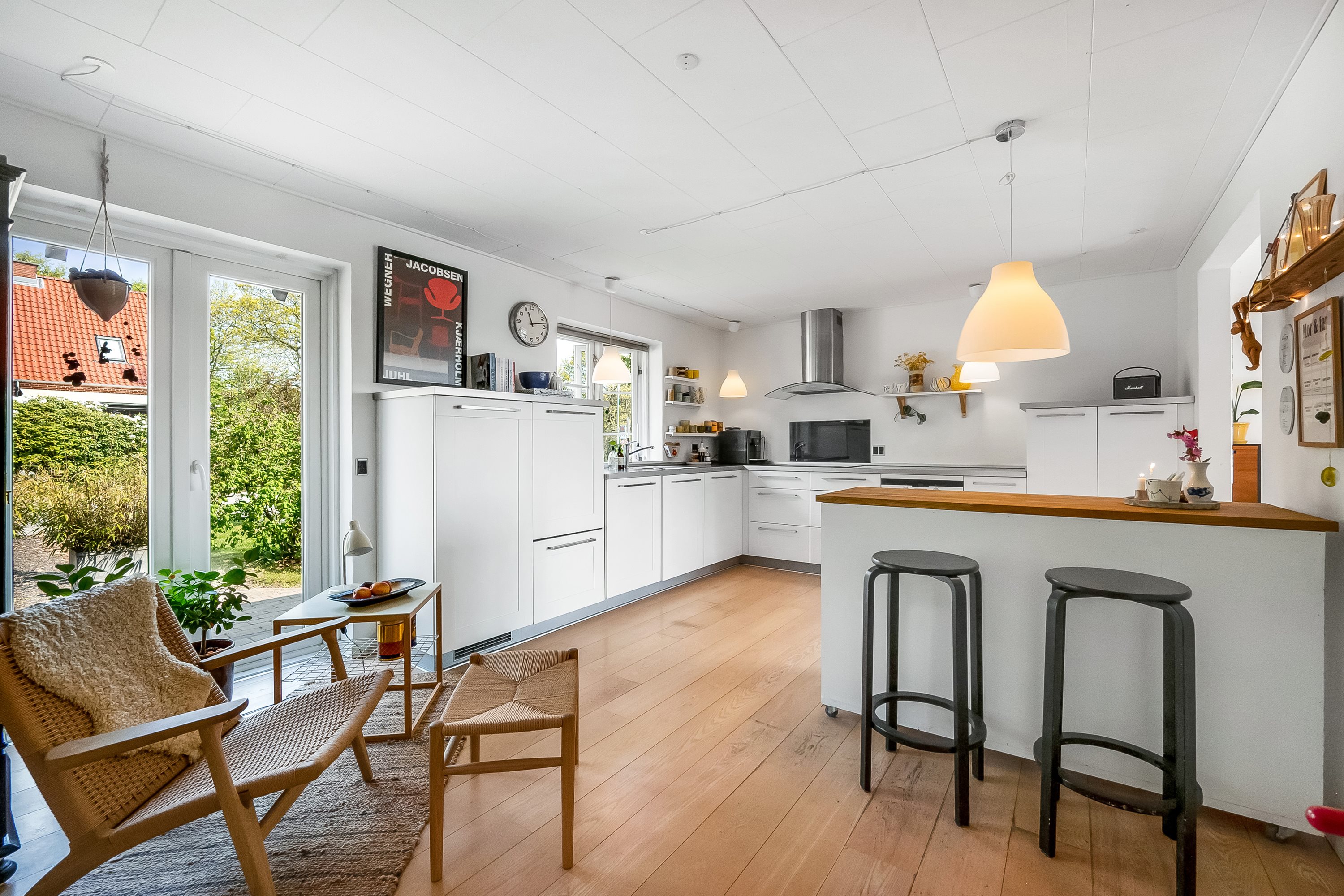 Fremhævet køkken alrum billede i fuldskærmstilstand. Billede af Åglimt 6, Rækker Mølle, 6900 Skjern