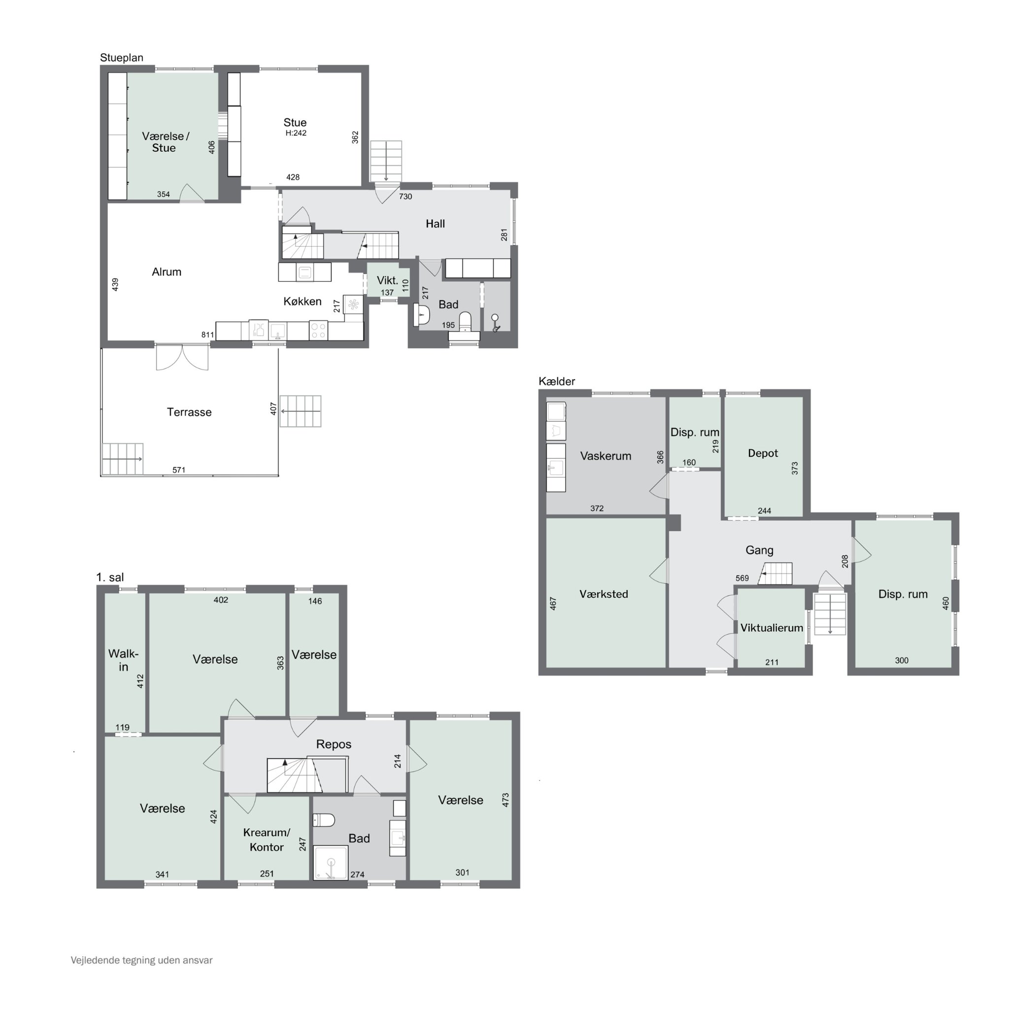 Plantegninger billede af Rolighedsvej 18, 4200 Slagelse
