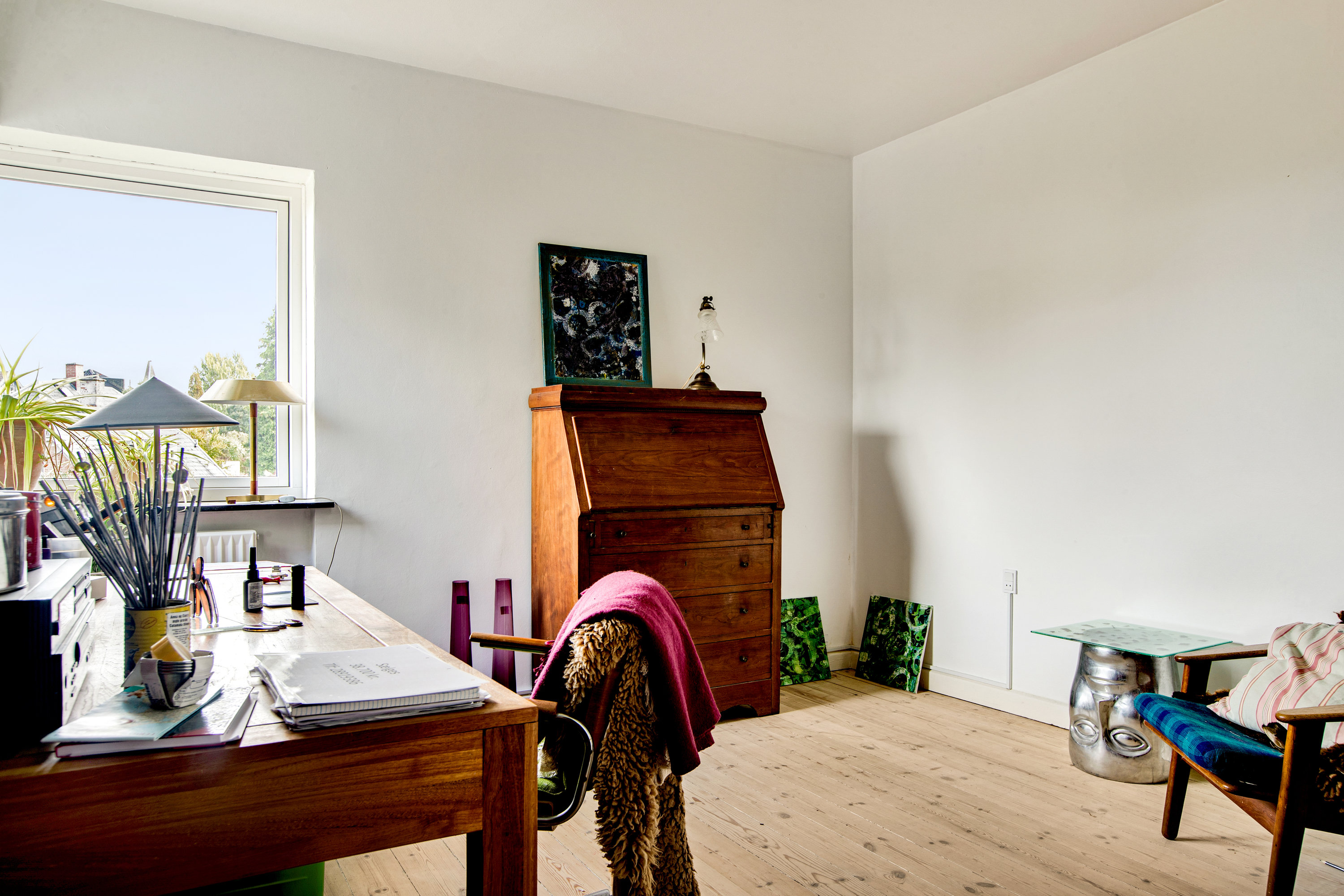 Fremhævet værelse billede i fuldskærmstilstand. Billede af Højvænget 1, 3000 Helsingør