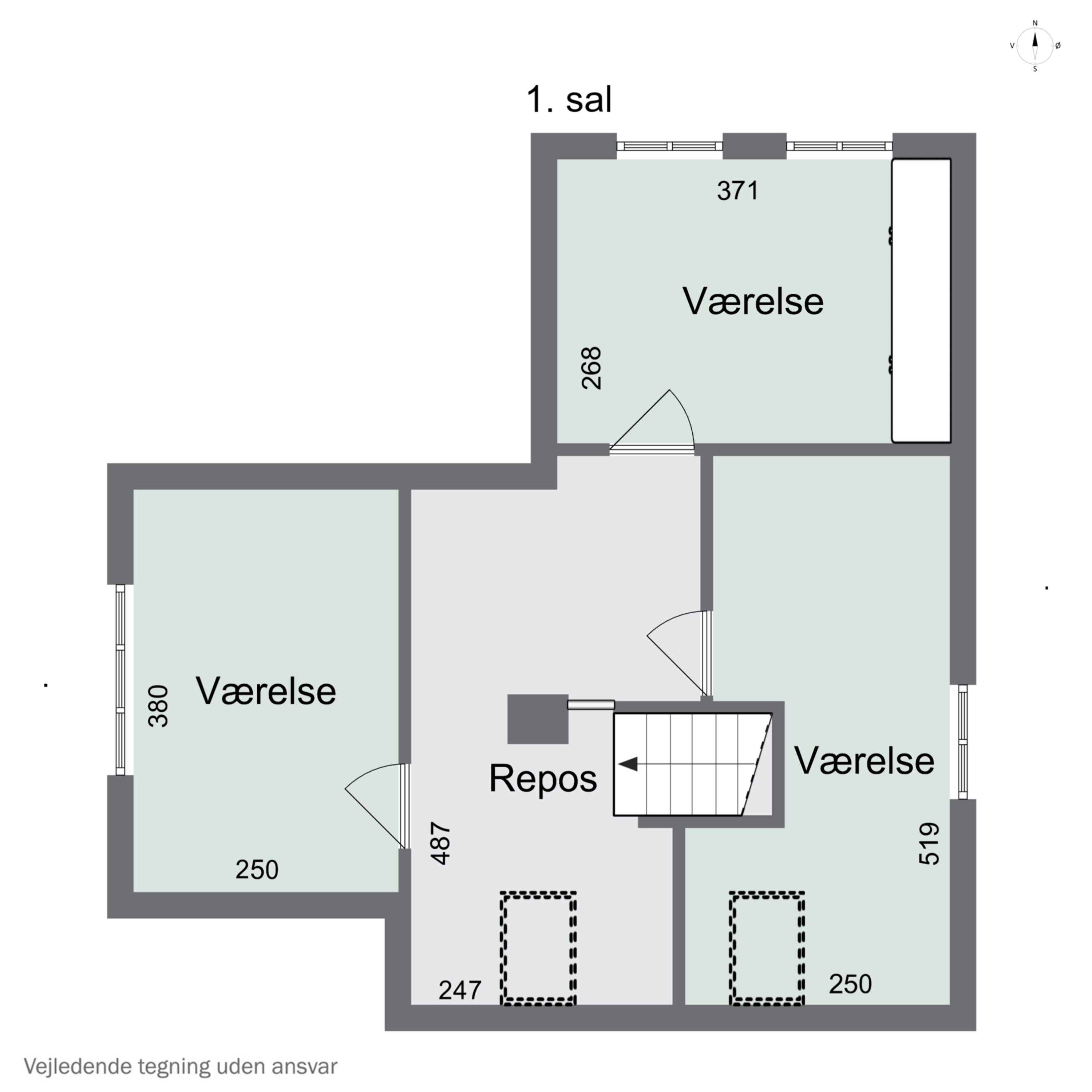 Plantegninger billede af Tåstrup Byvej 1, 4300 Holbæk