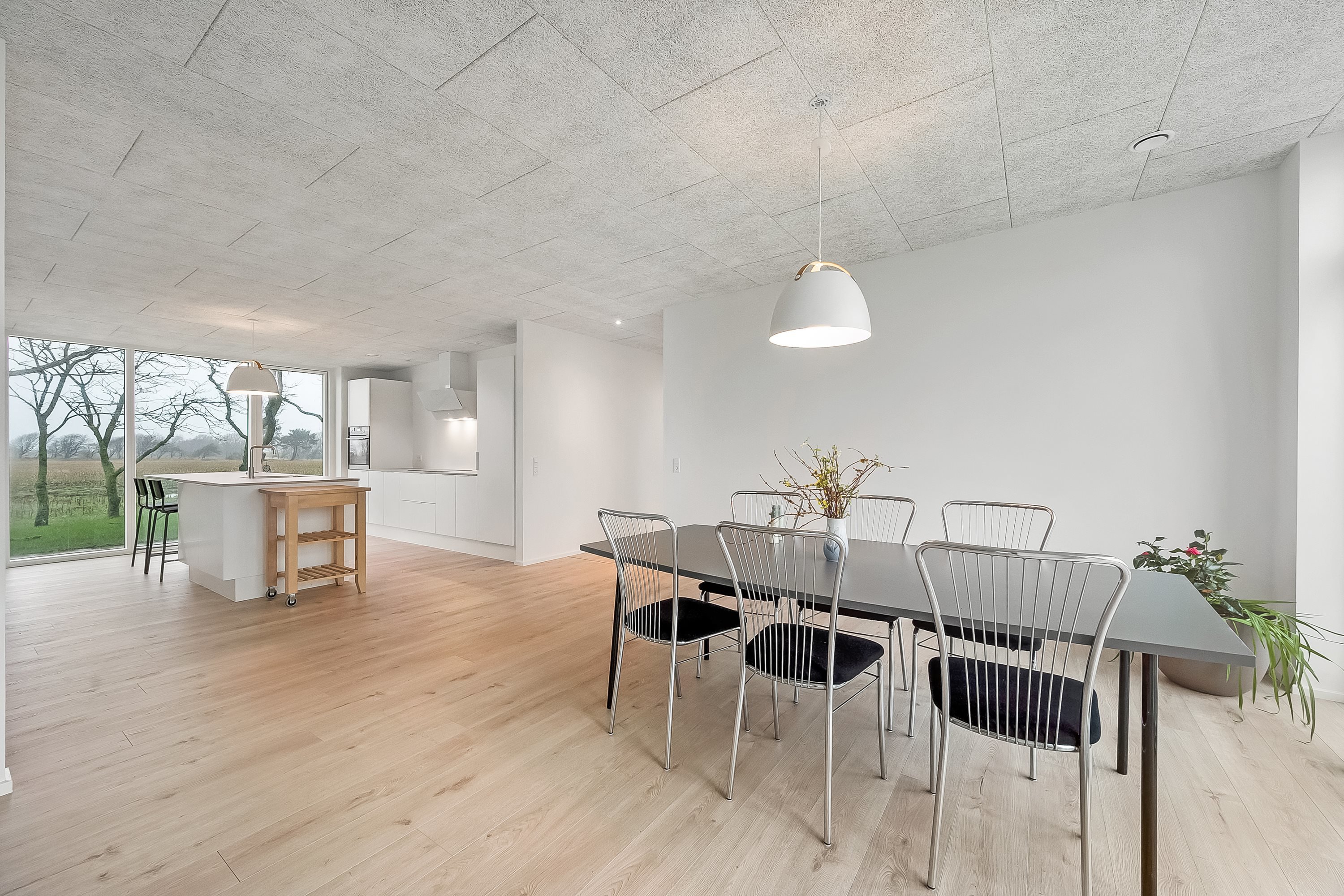 Fremhævet køkken alrum  billede i fuldskærmstilstand. Billede af Tarmvej 94, Lønborg, 6880 Tarm