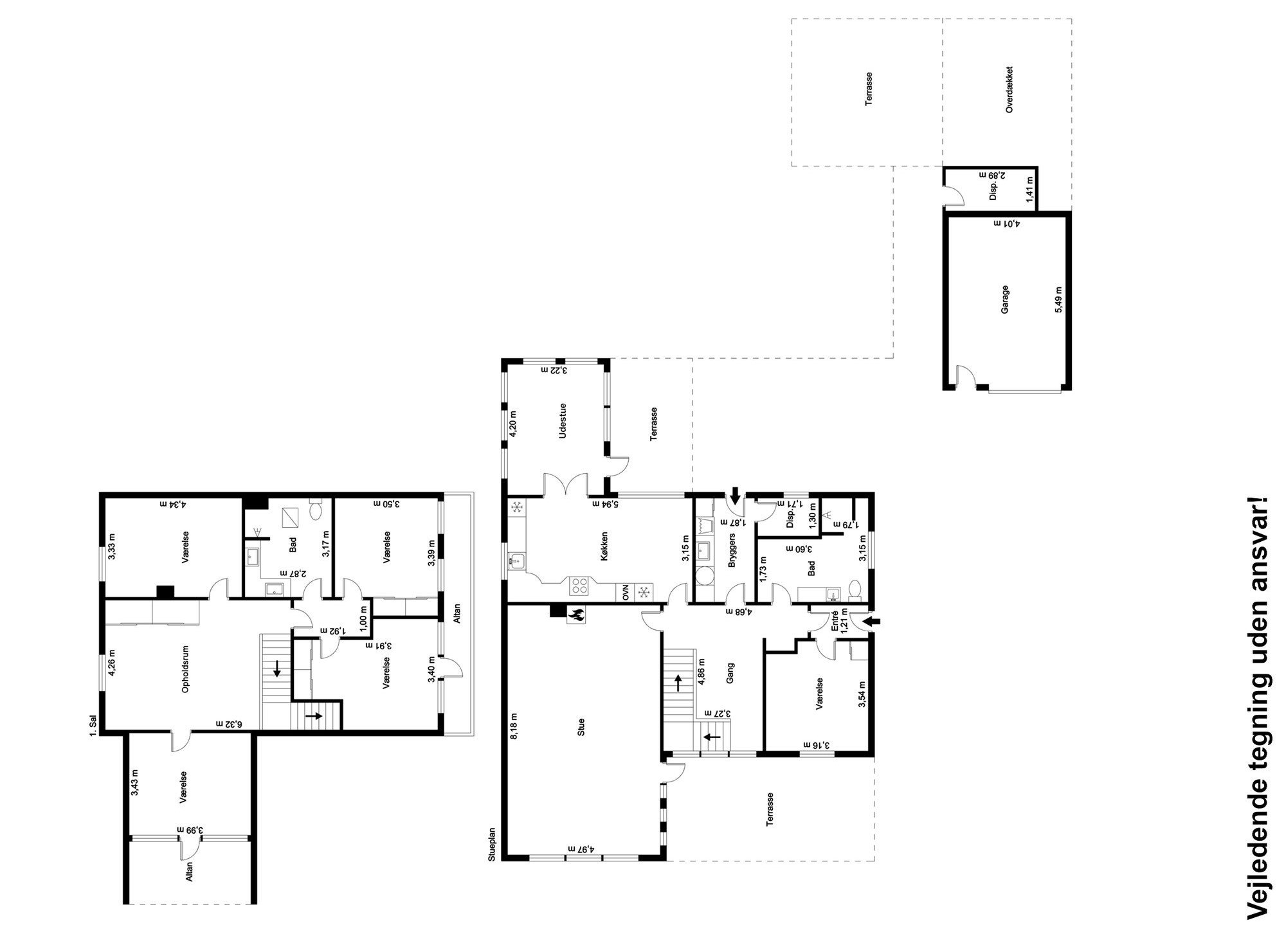 Plantegninger billede af A Melgaardsvej 6, 9300 Sæby