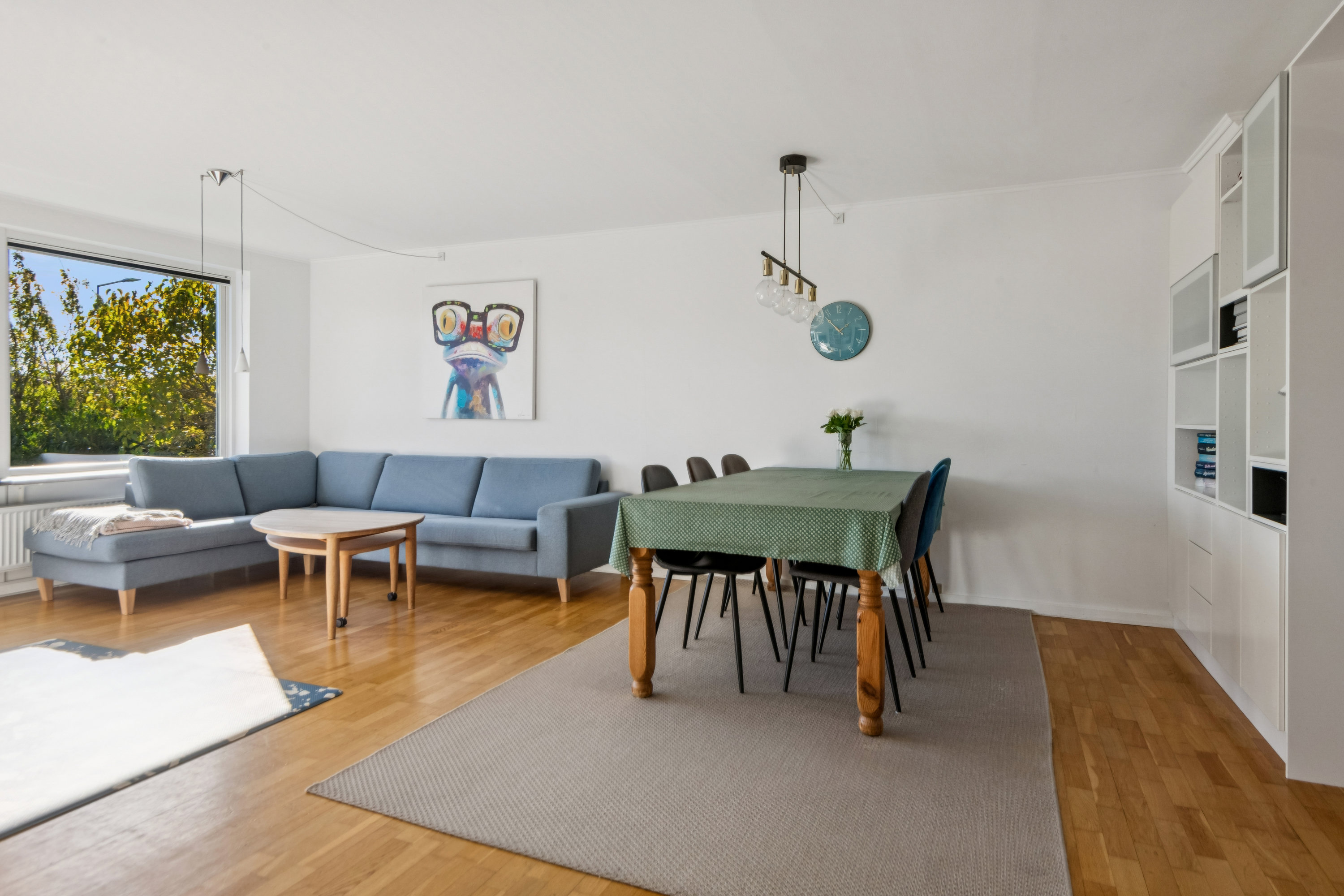 Fremhævet stue billede i fuldskærmstilstand. Billede af Toppen 26, 9260 Gistrup