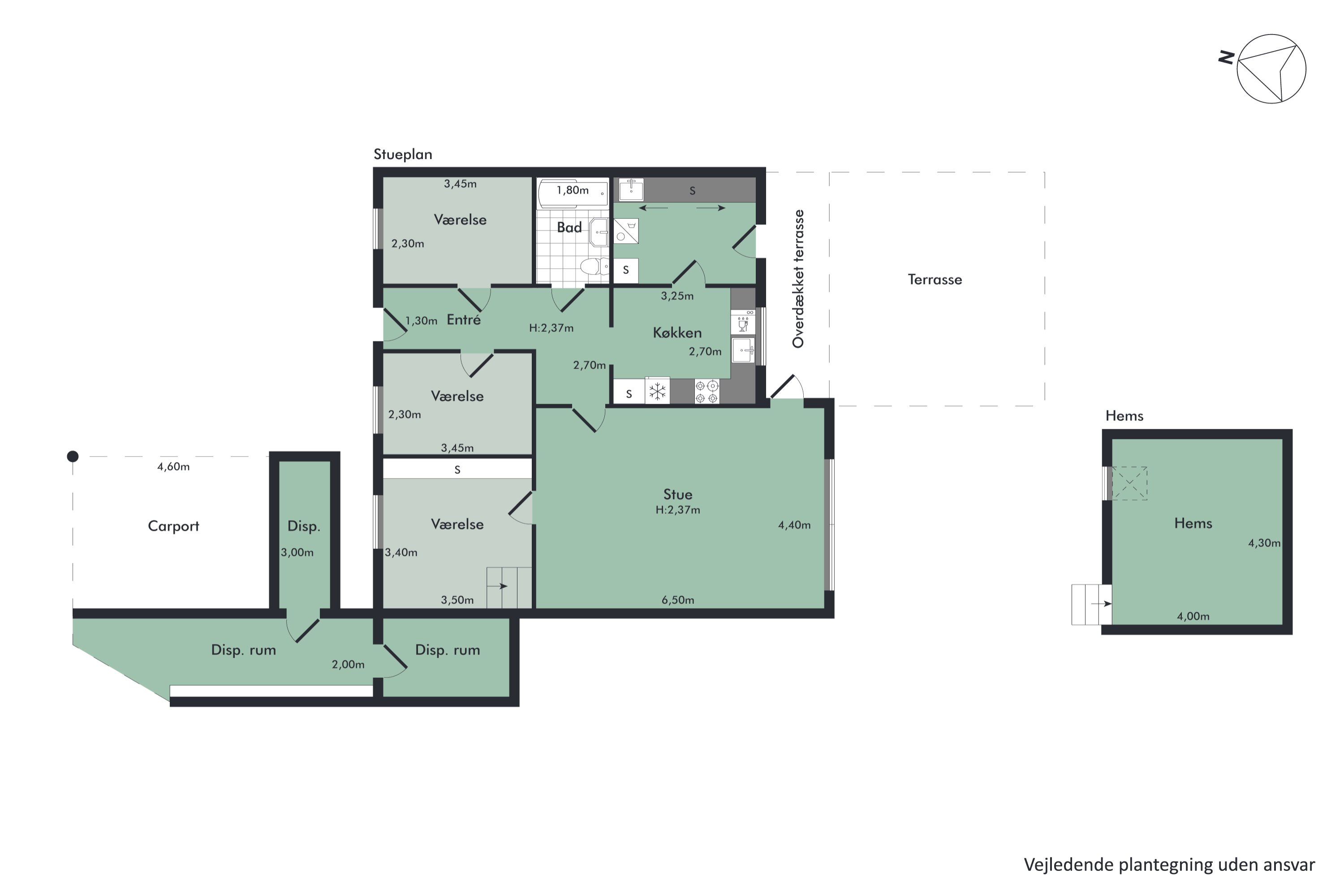 Plantegninger billede af Toppen 26, 9260 Gistrup