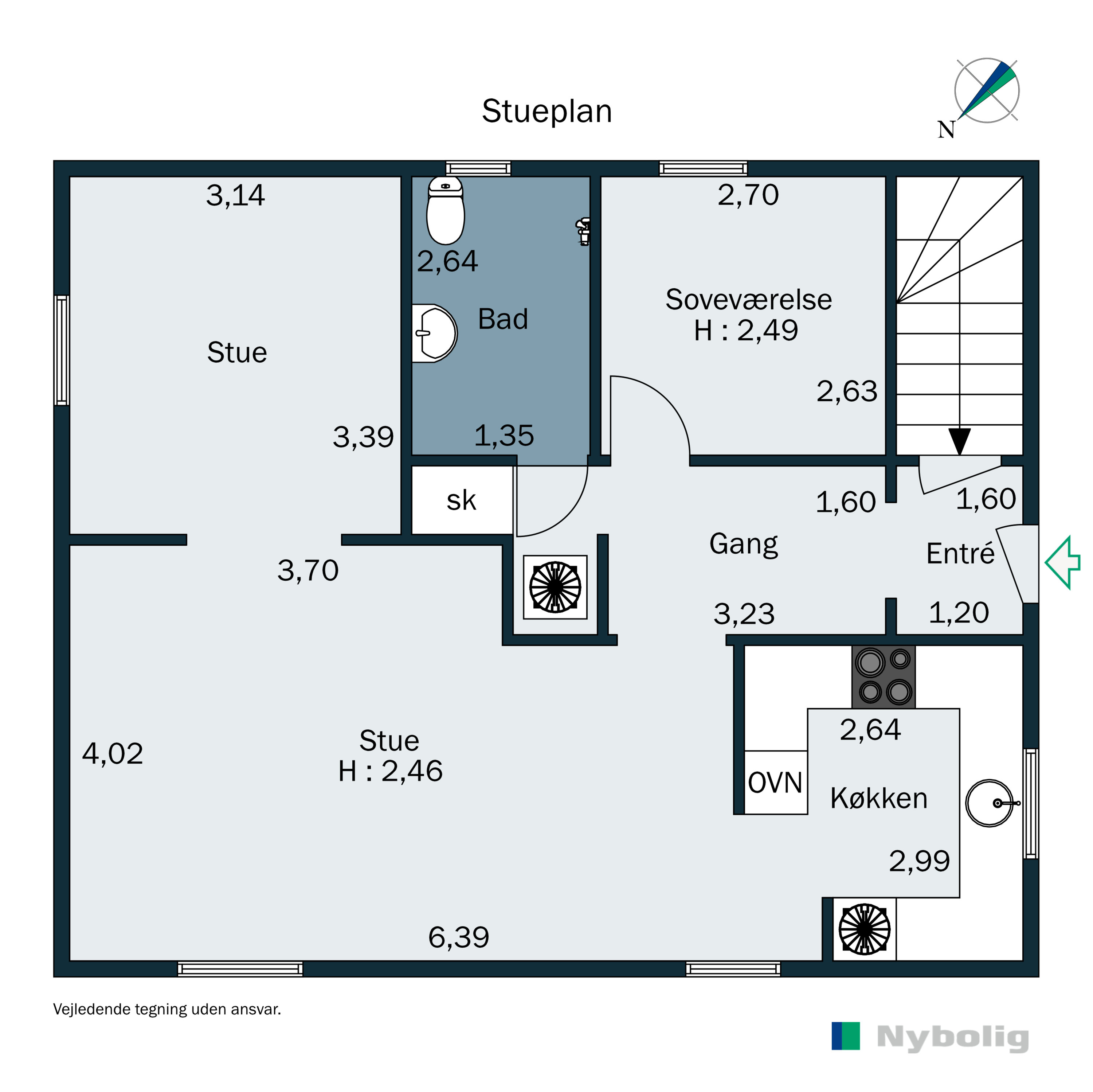 Plantegninger billede af Hostrupvej 12, Hostrup, 6710 Esbjerg V