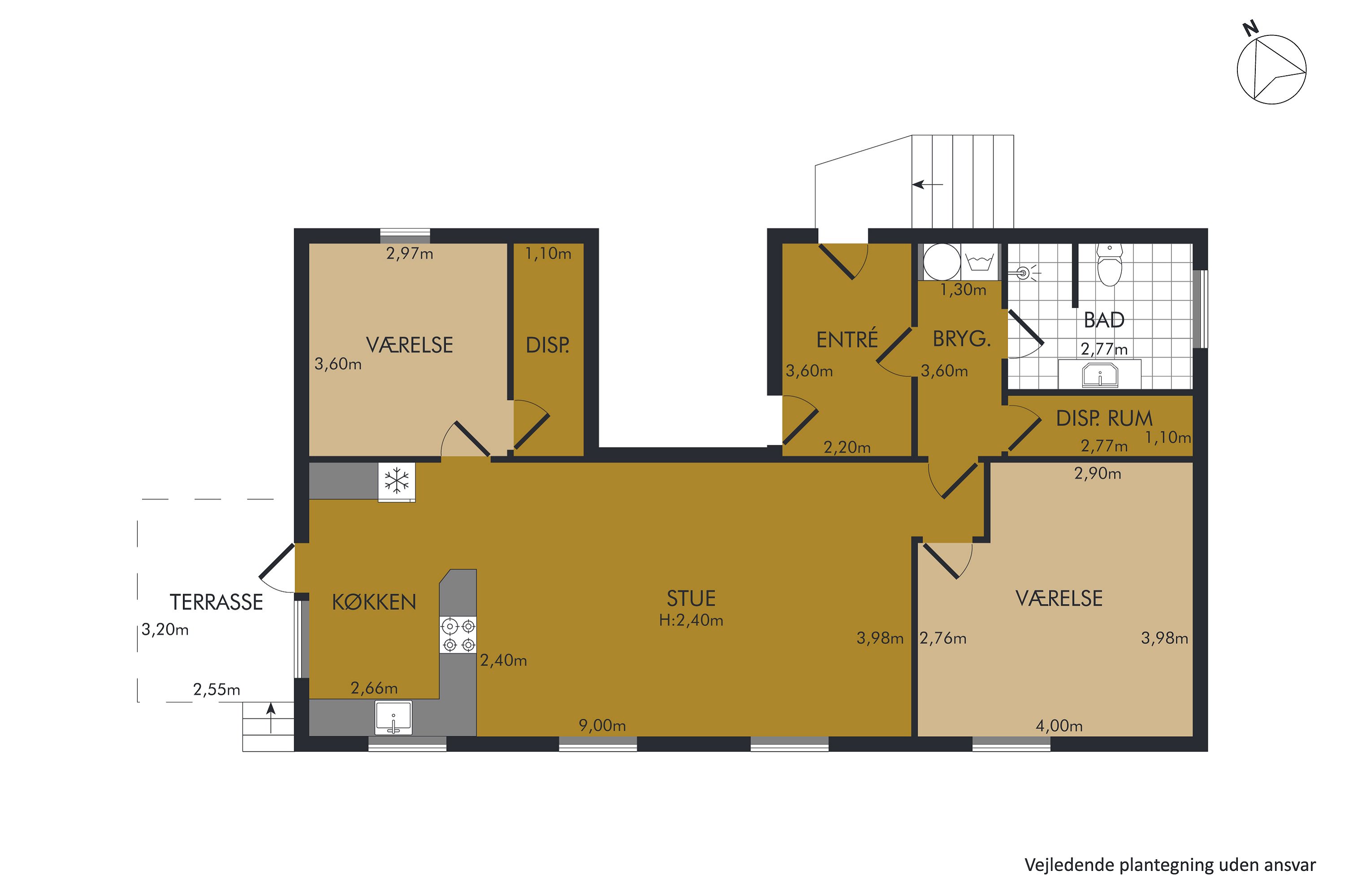 Plantegninger billede af Seminarievej 13A, 6760 Ribe