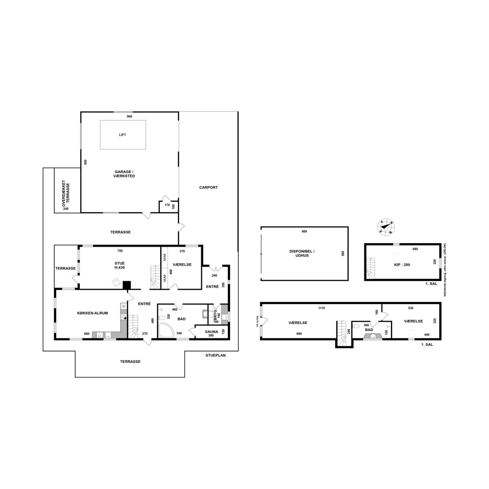 Plantegninger billede af Henry Jakobsens Vænge 3, 4581 Rørvig