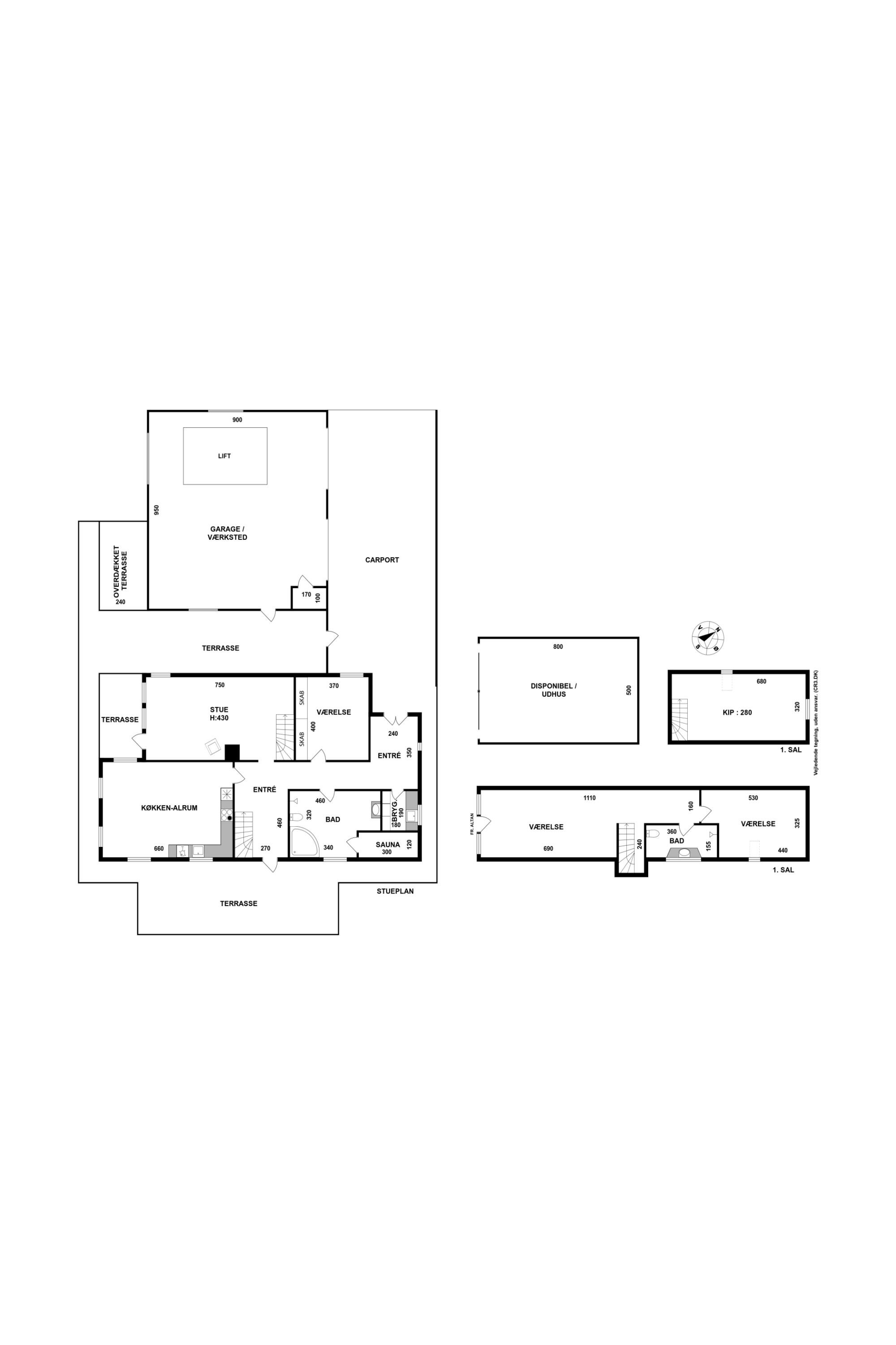 Plantegninger billede af Henry Jakobsens Vænge 3, 4581 Rørvig