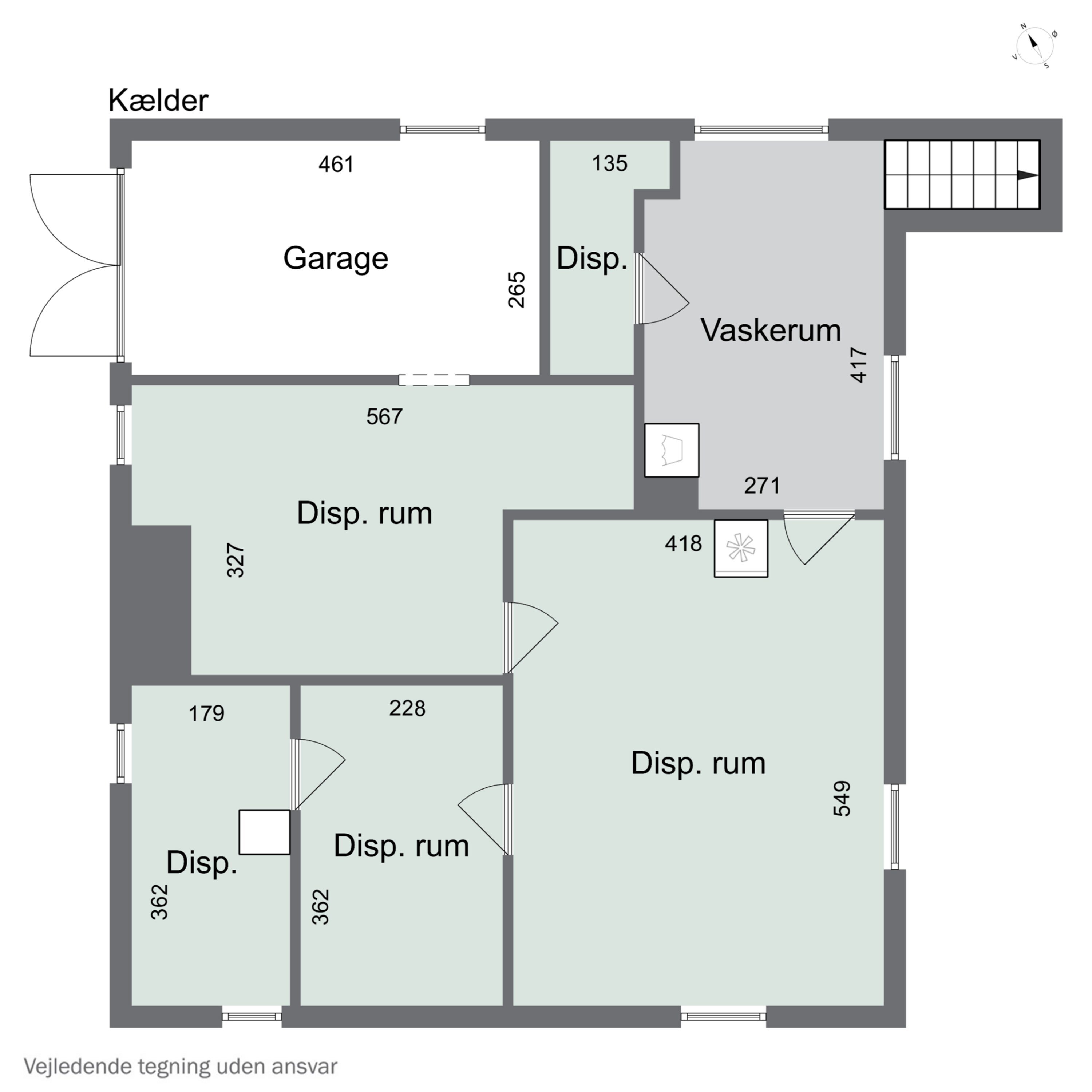 Plantegninger billede af Nyborgvej 21, 5772 Kværndrup