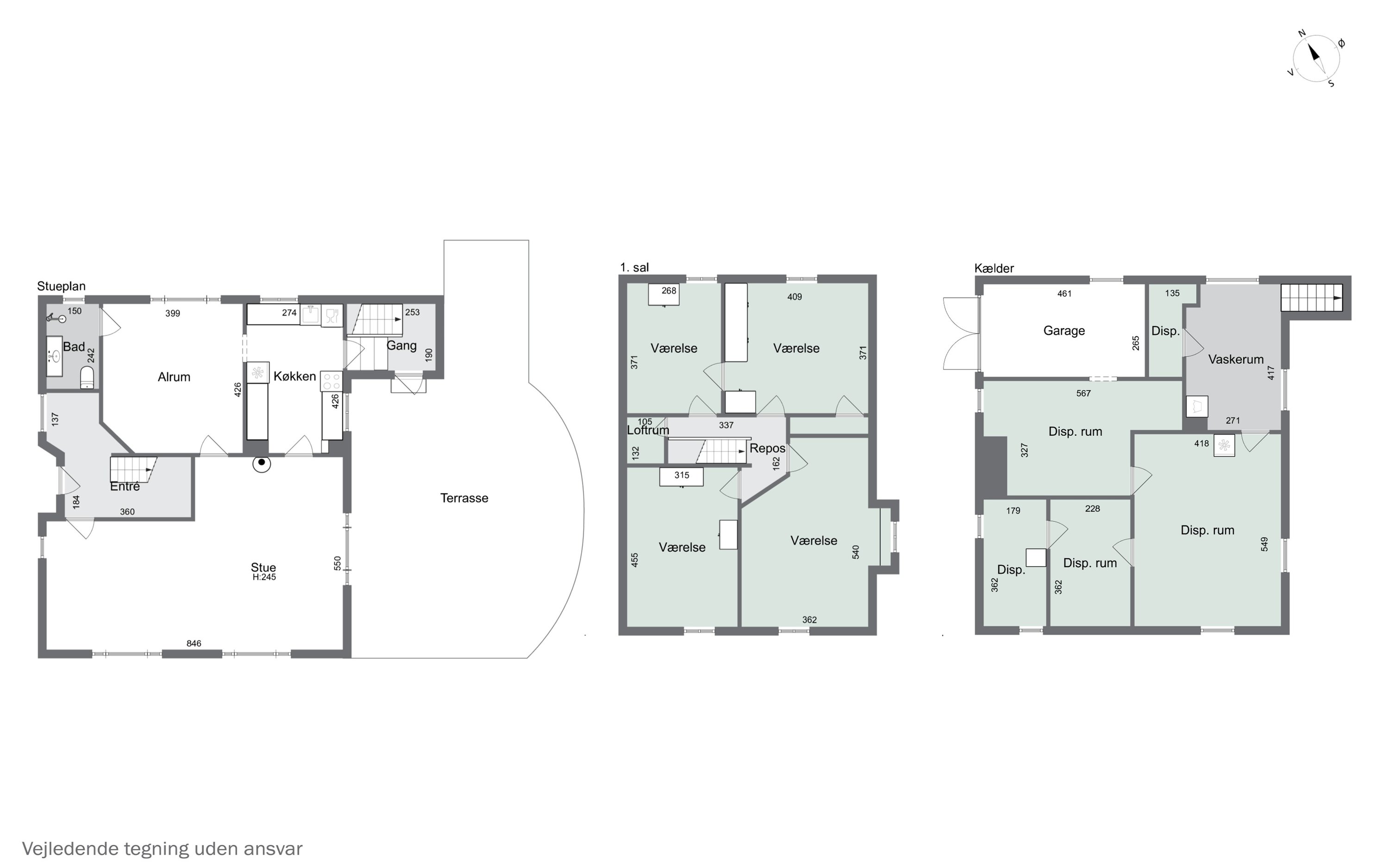 Plantegninger billede af Nyborgvej 21, 5772 Kværndrup