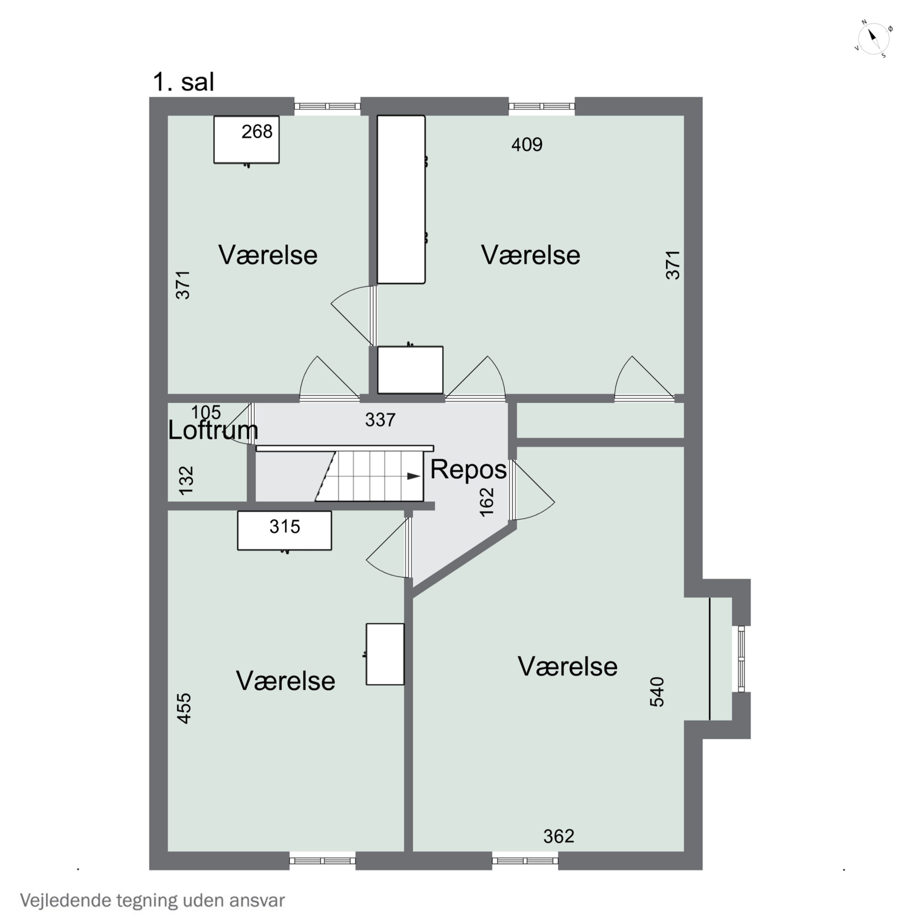 Plantegninger billede af Nyborgvej 21, 5772 Kværndrup
