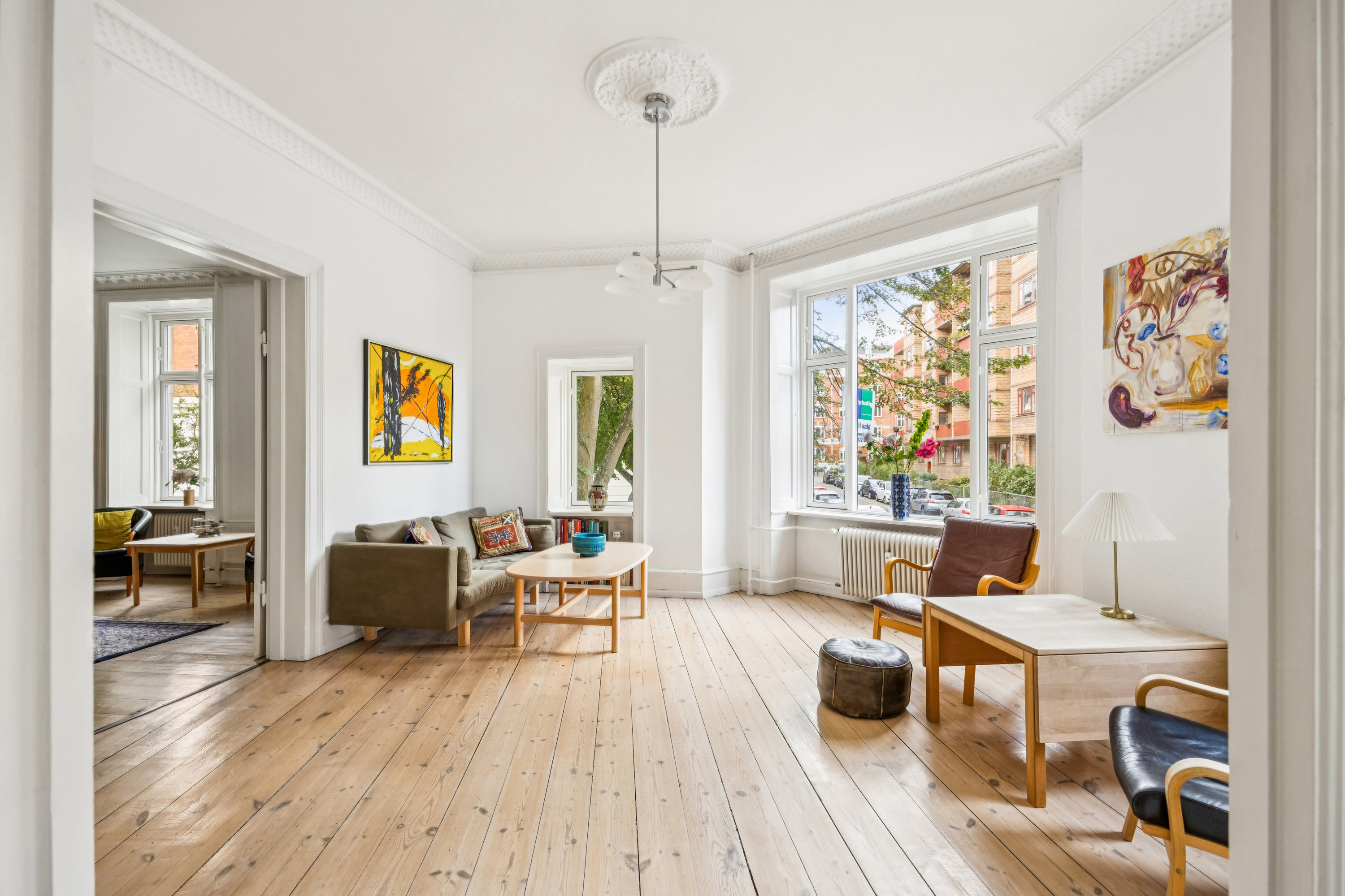 Fremhævet stue billede i fuldskærmstilstand. Billede af Carl Bernhards Vej 13, st.. th., 1817 Frederiksberg C