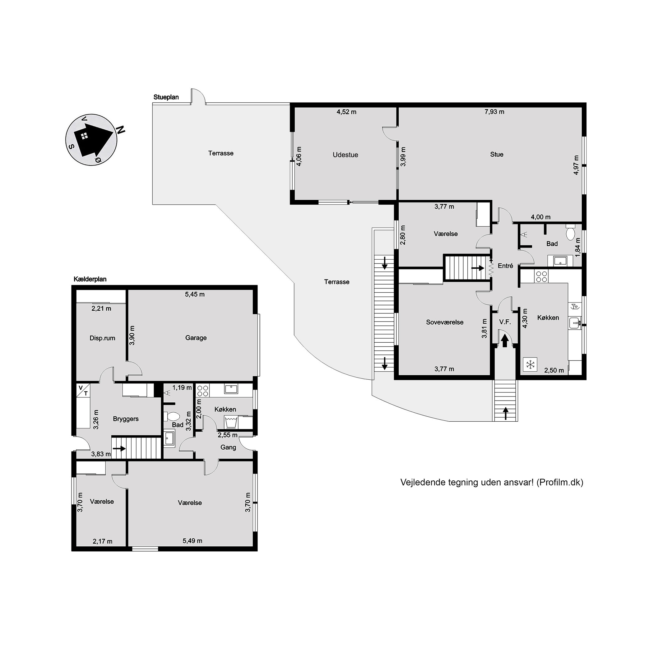 Plantegninger billede af Enghavevej 21, Bramdrupdam, 6000 Kolding