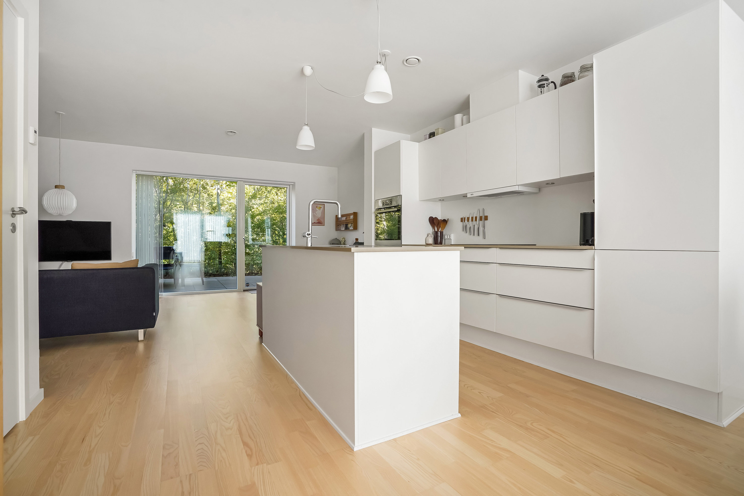 Fremhævet køkken billede i fuldskærmstilstand. Billede af Guldrankevej 92, 5200 Odense V