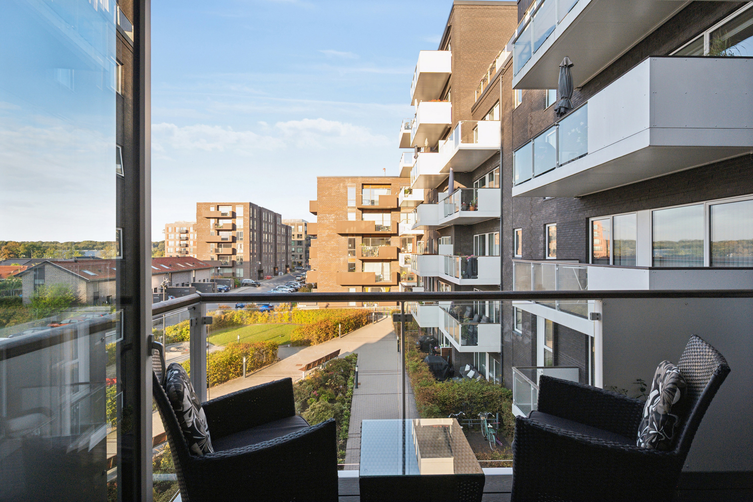 Fremhævet altan billede i fuldskærmstilstand. Billede af Kaffevej 31, 2. th., 2610 Rødovre