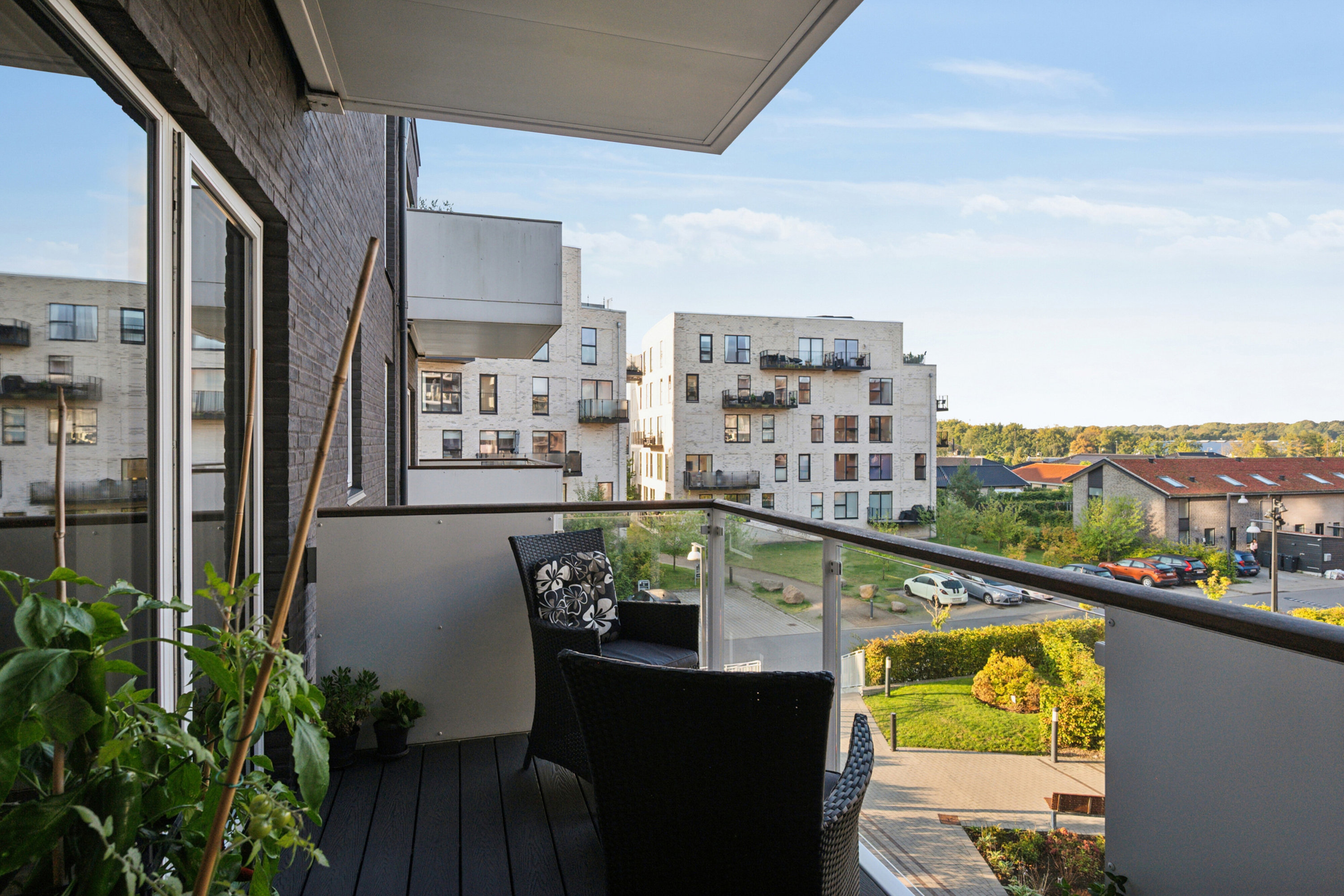 Fremhævet altan billede i fuldskærmstilstand. Billede af Kaffevej 31, 2. th., 2610 Rødovre