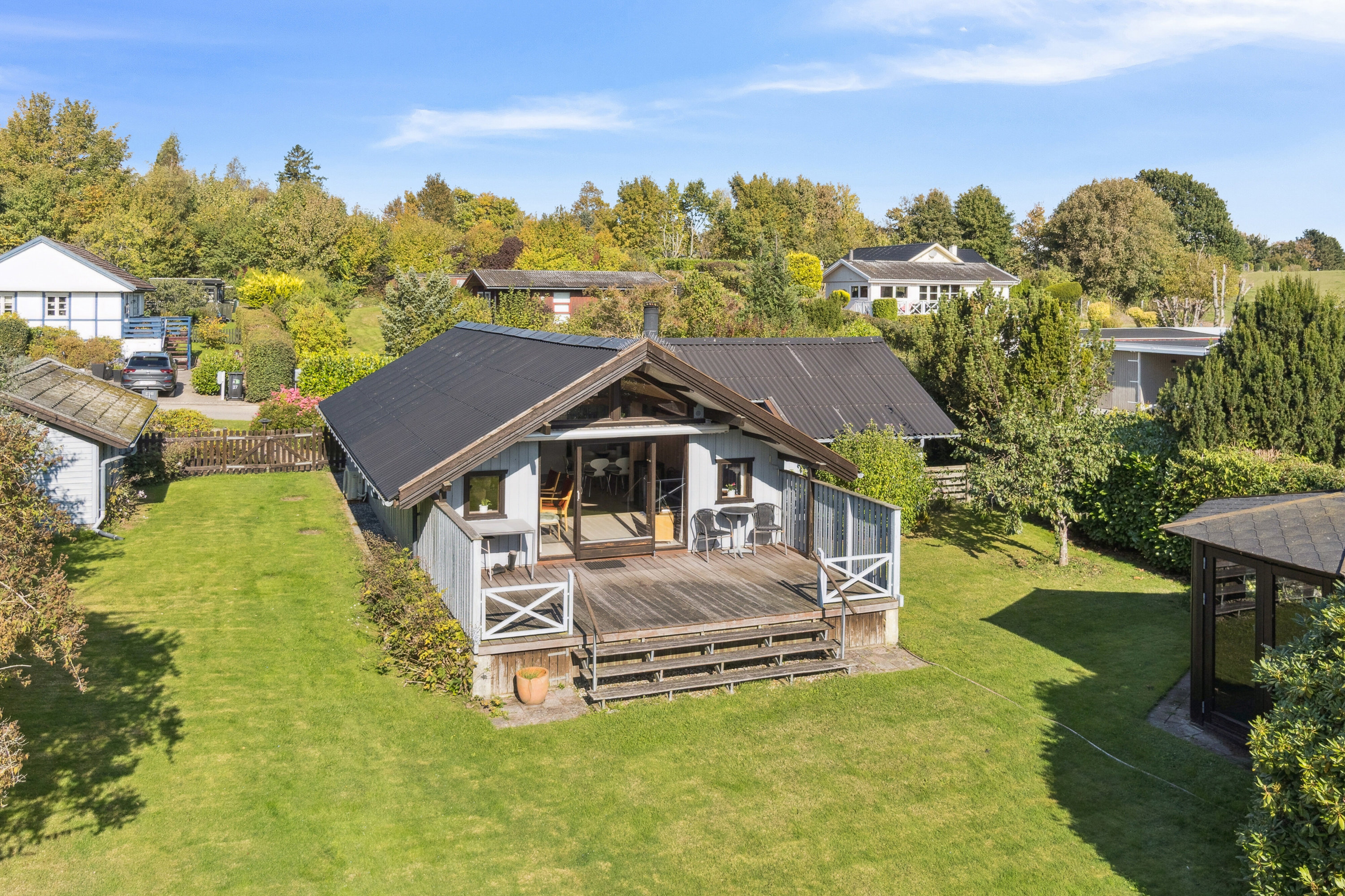 Fremhævet udendørs billede i fuldskærmstilstand. Billede af Strandlystvej 32, Store Havelse Strand, 3310 Ølsted