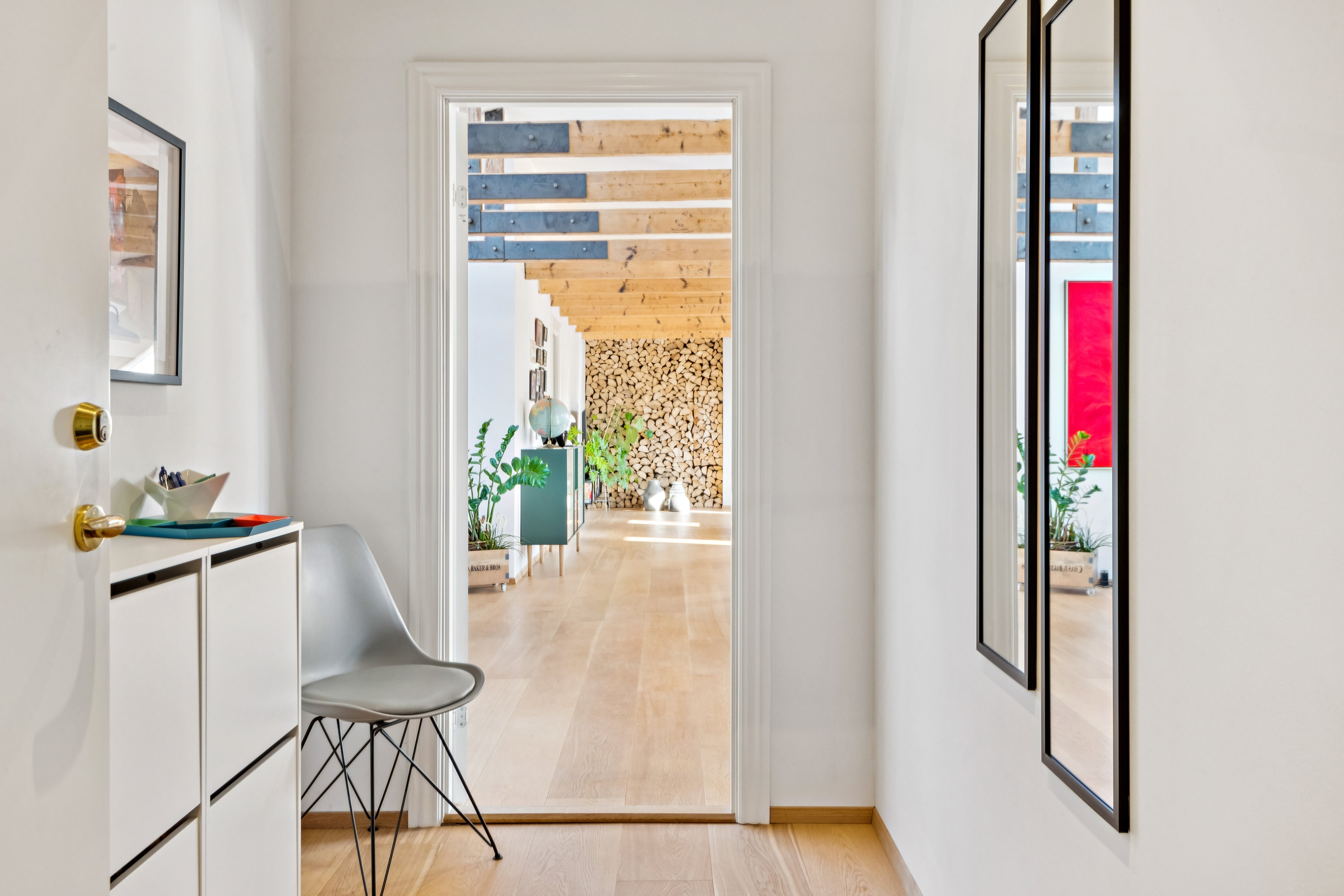 Fremhævet gang billede i fuldskærmstilstand. Billede af Kattesundet 21, 3. th., 9000 Aalborg