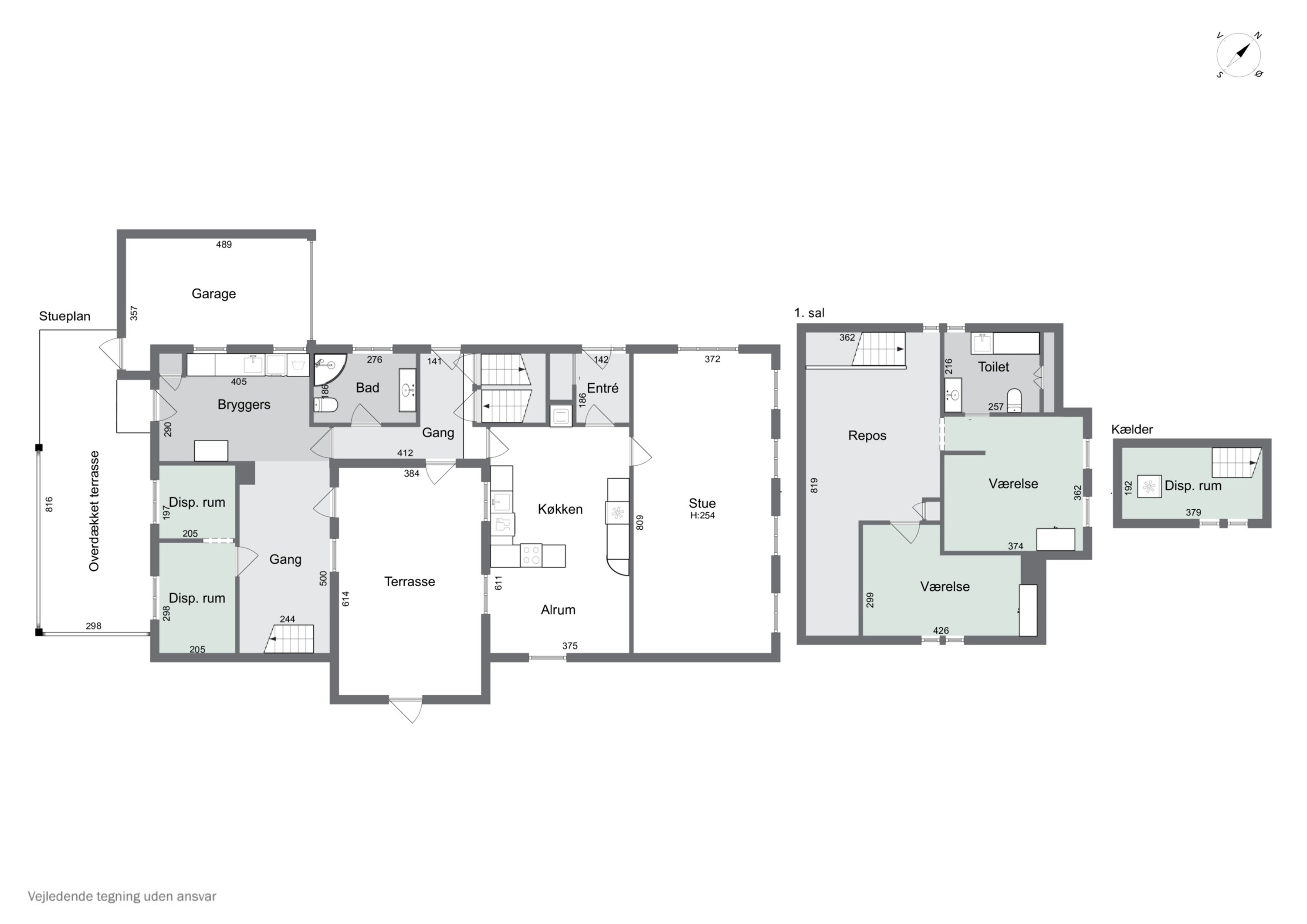 Plantegninger billede af Bogensevej 358, Næsbyhoved-Broby, 5270 Odense N