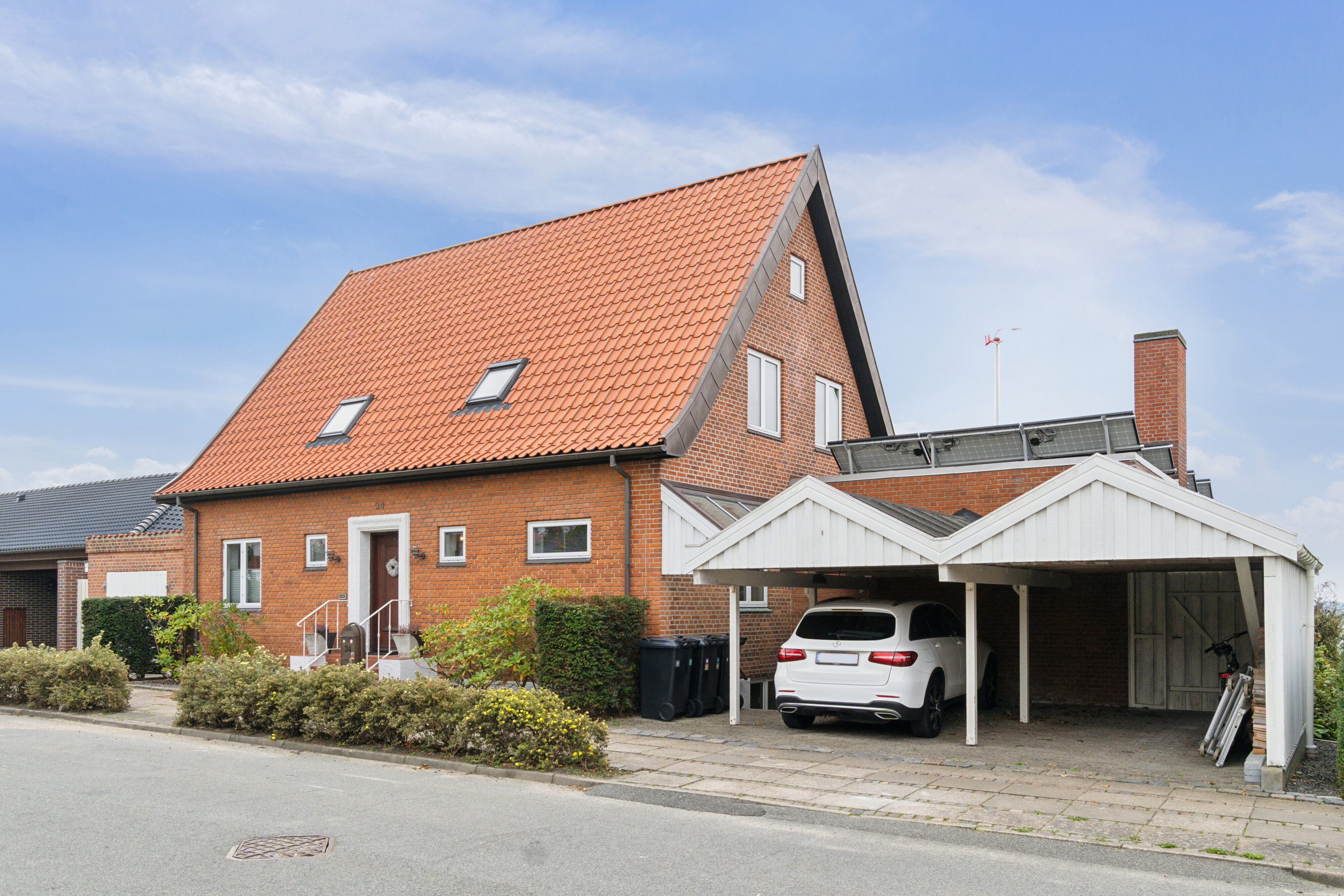 Fremhævet set fra vejen billede i fuldskærmstilstand. Billede af Johnsens Alle 34, 7700 Thisted