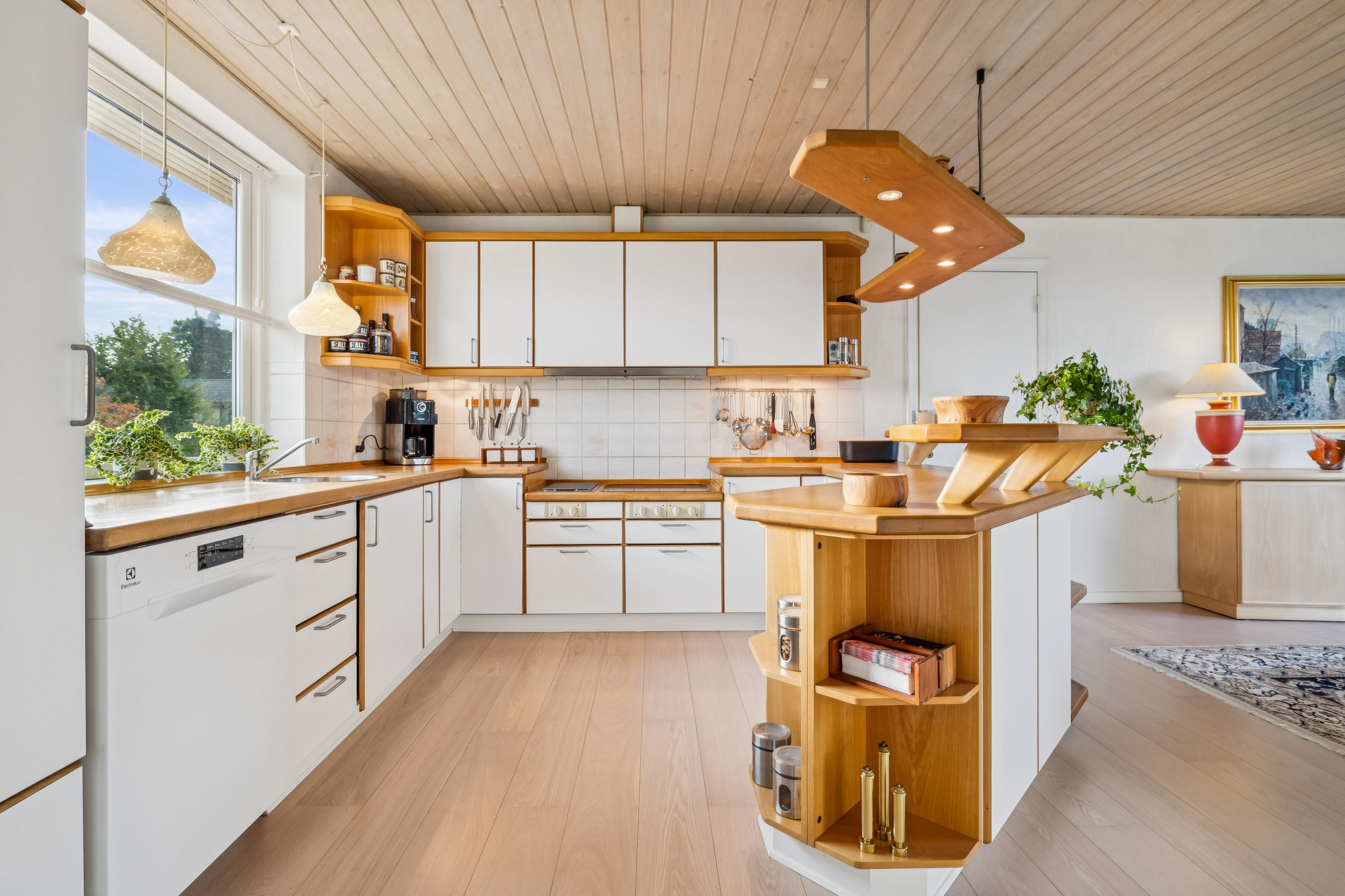 Fremhævet køkken billede i fuldskærmstilstand. Billede af Højvangen 23, Assentoft, 8960 Randers SØ