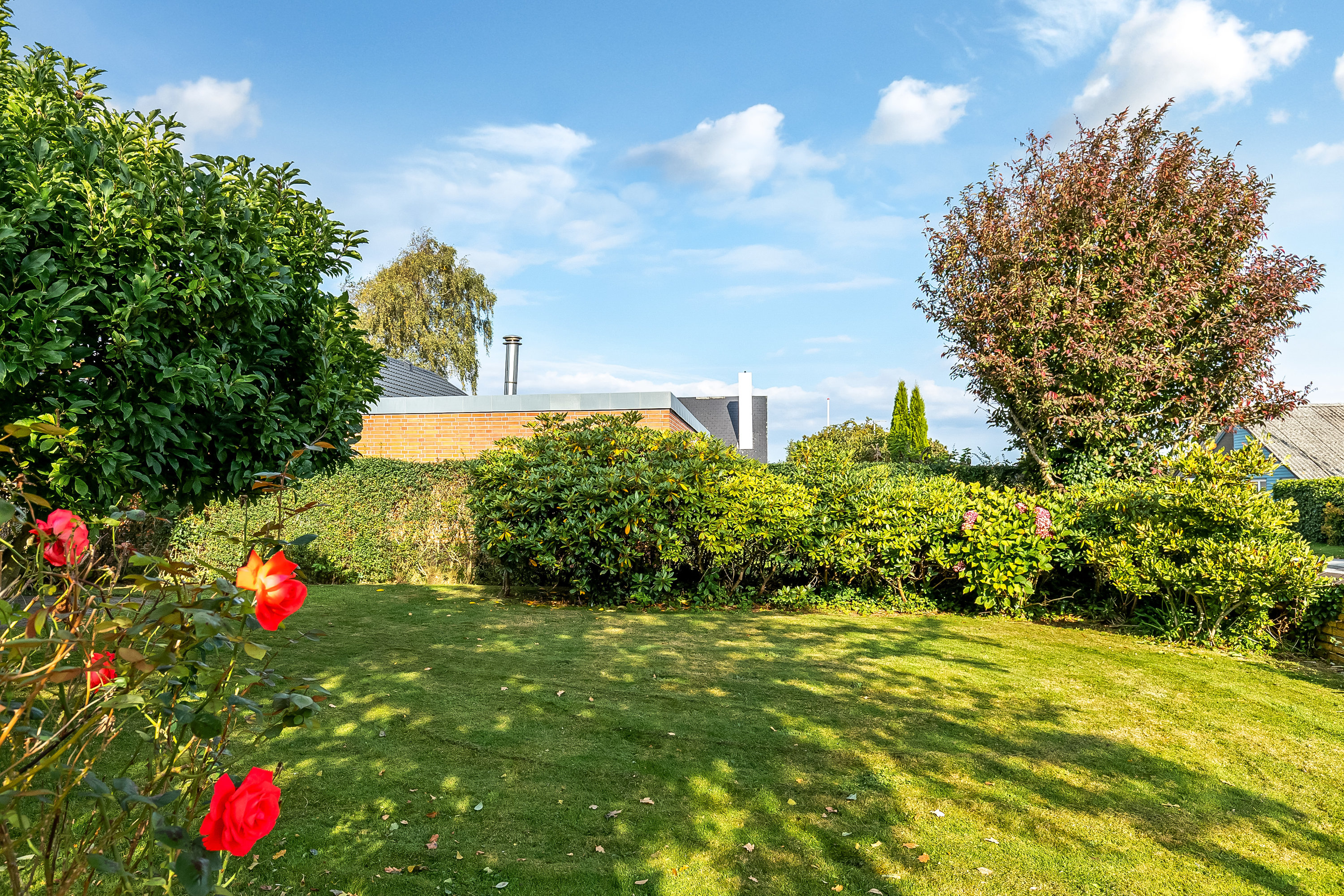 Fremhævet have billede i fuldskærmstilstand. Billede af Bjert Vestervang 7, 6091 Bjert