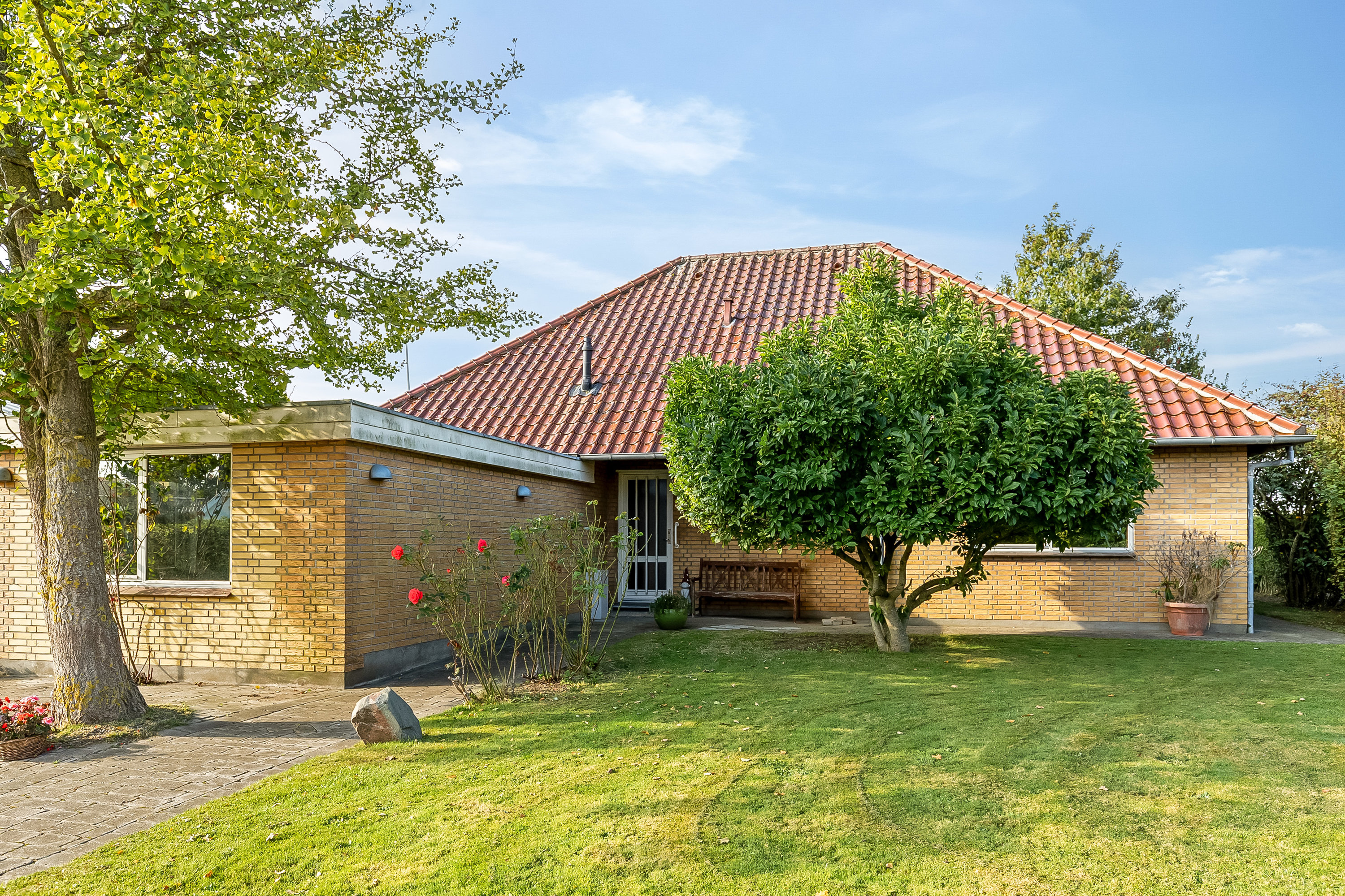 Fremhævet ejendommen billede i fuldskærmstilstand. Billede af Bjert Vestervang 7, 6091 Bjert