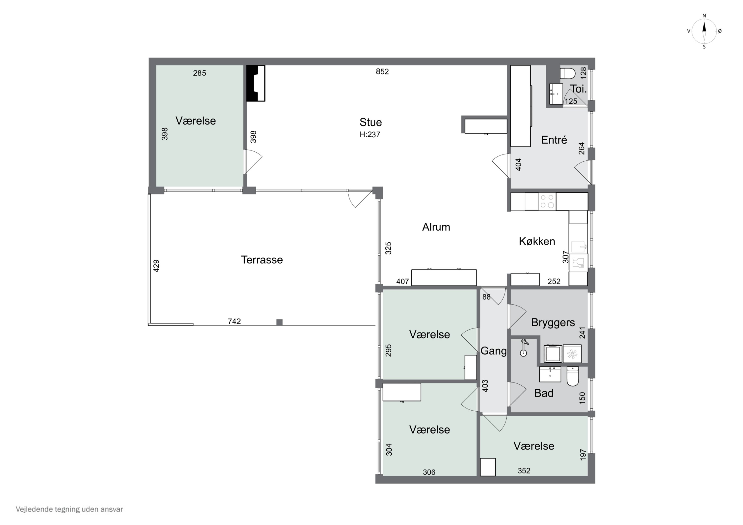 Plantegninger billede af Snebærhaven 58, 2620 Albertslund