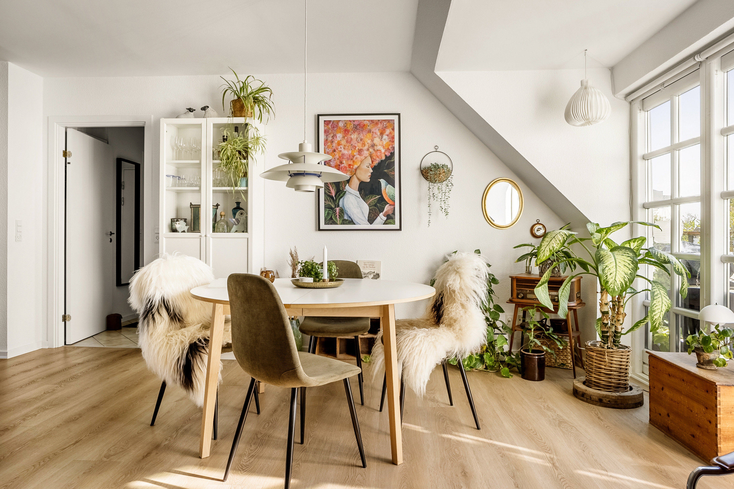 Fremhævet spisestue billede i fuldskærmstilstand. Billede af Aastrupvej 36K, 1. th., 6100 Haderslev