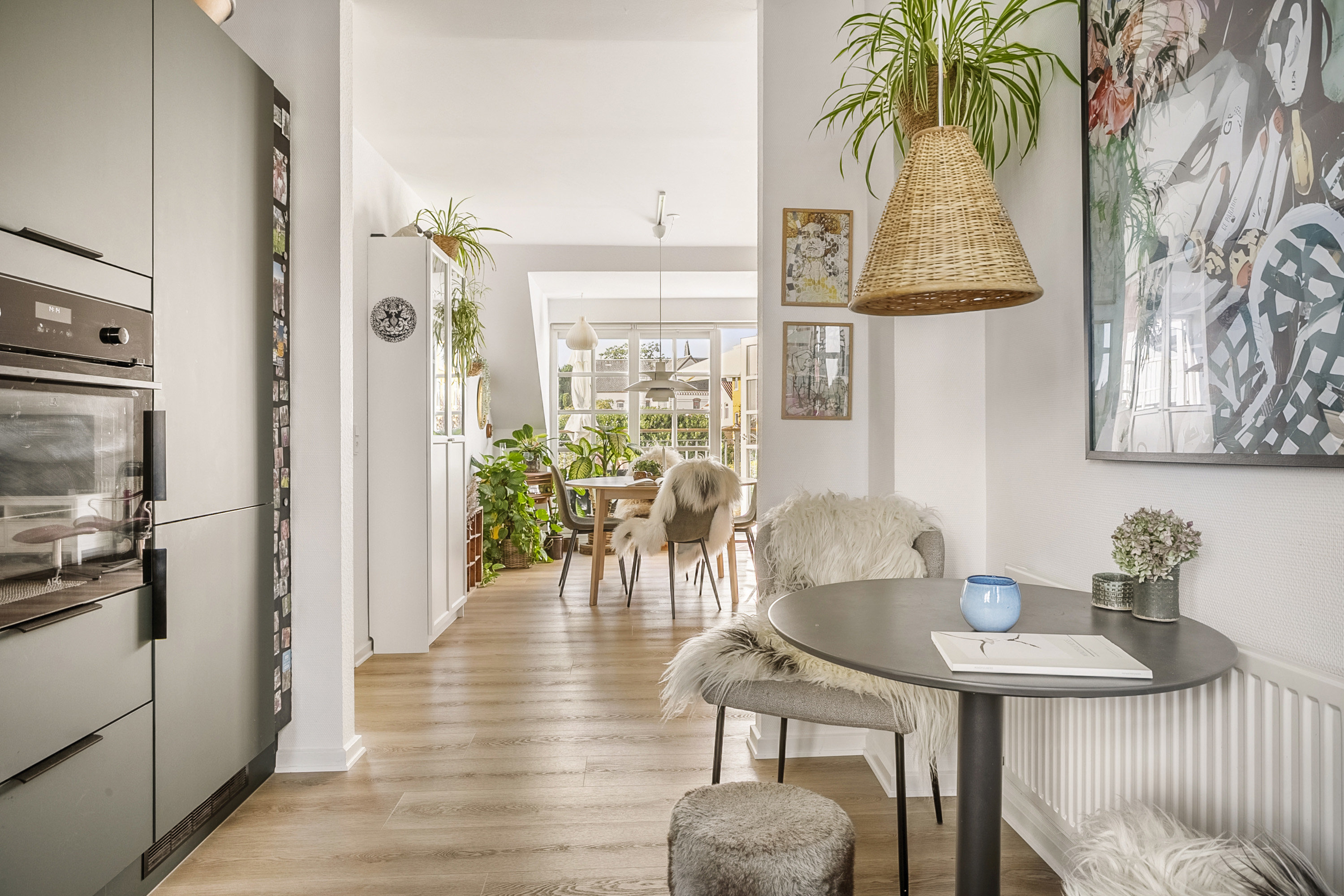 Fremhævet spisekøkken billede i fuldskærmstilstand. Billede af Aastrupvej 36K, 1. th., 6100 Haderslev