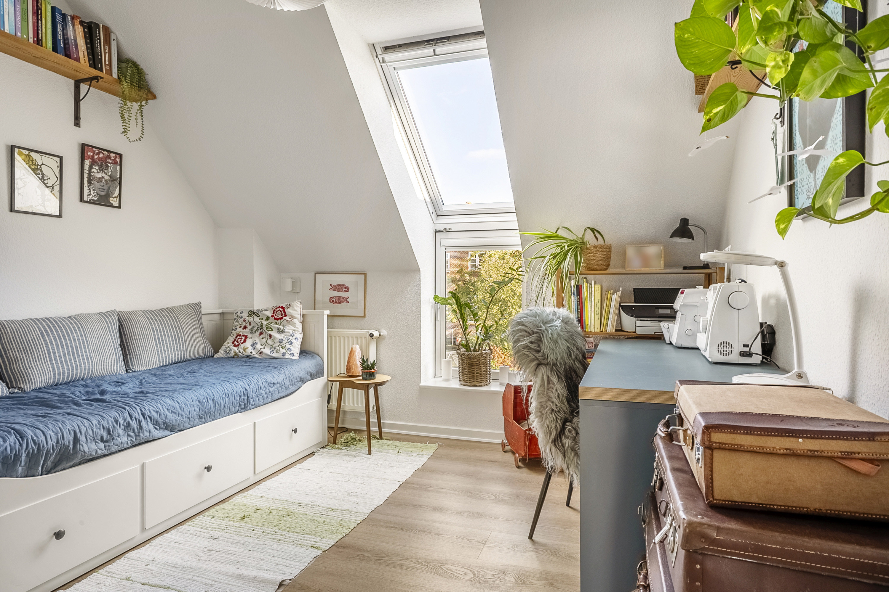 Fremhævet stue billede i fuldskærmstilstand. Billede af Aastrupvej 36K, 1. th., 6100 Haderslev