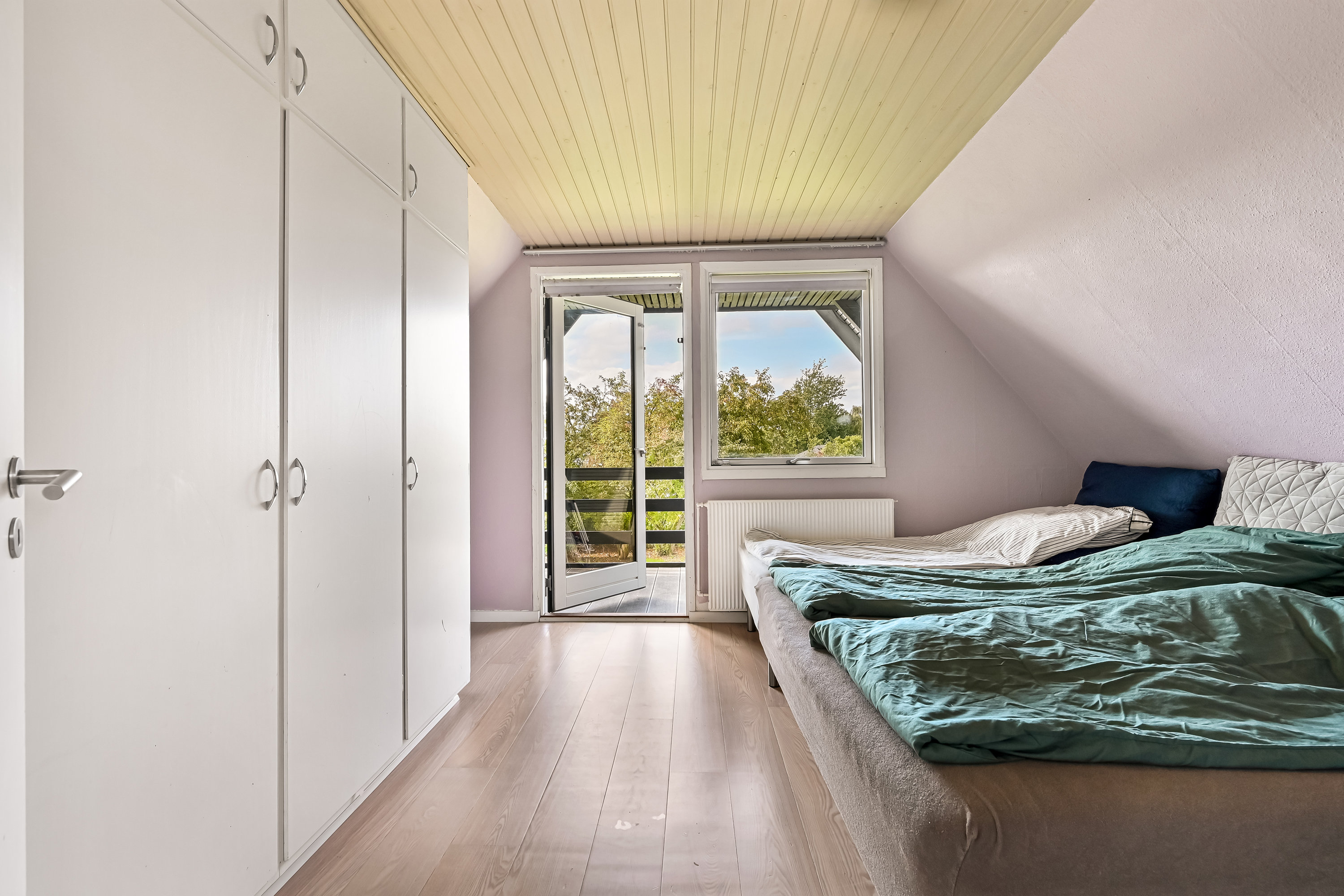 Fremhævet soveværelse billede i fuldskærmstilstand. Billede af Rugmarken 11, Hammerum, 7400 Herning