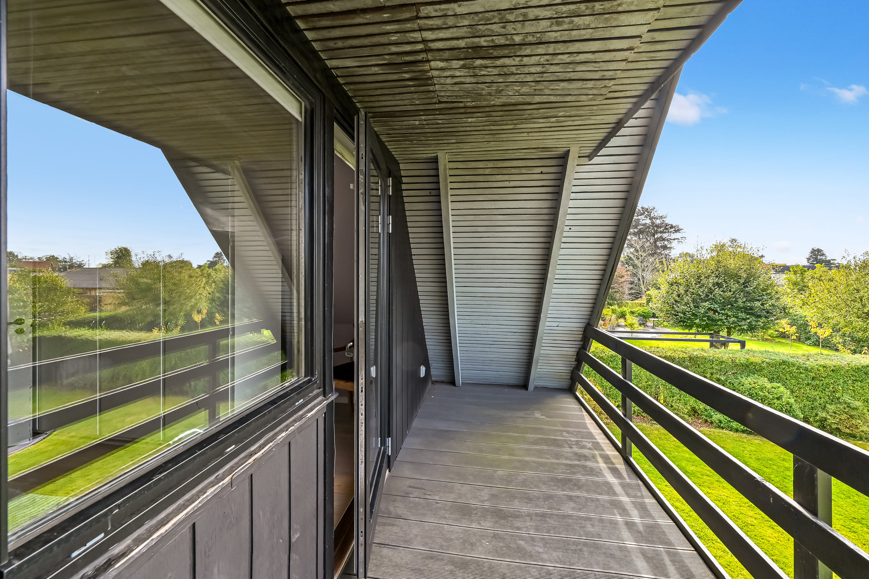 Fremhævet svalegang billede i fuldskærmstilstand. Billede af Rugmarken 11, Hammerum, 7400 Herning