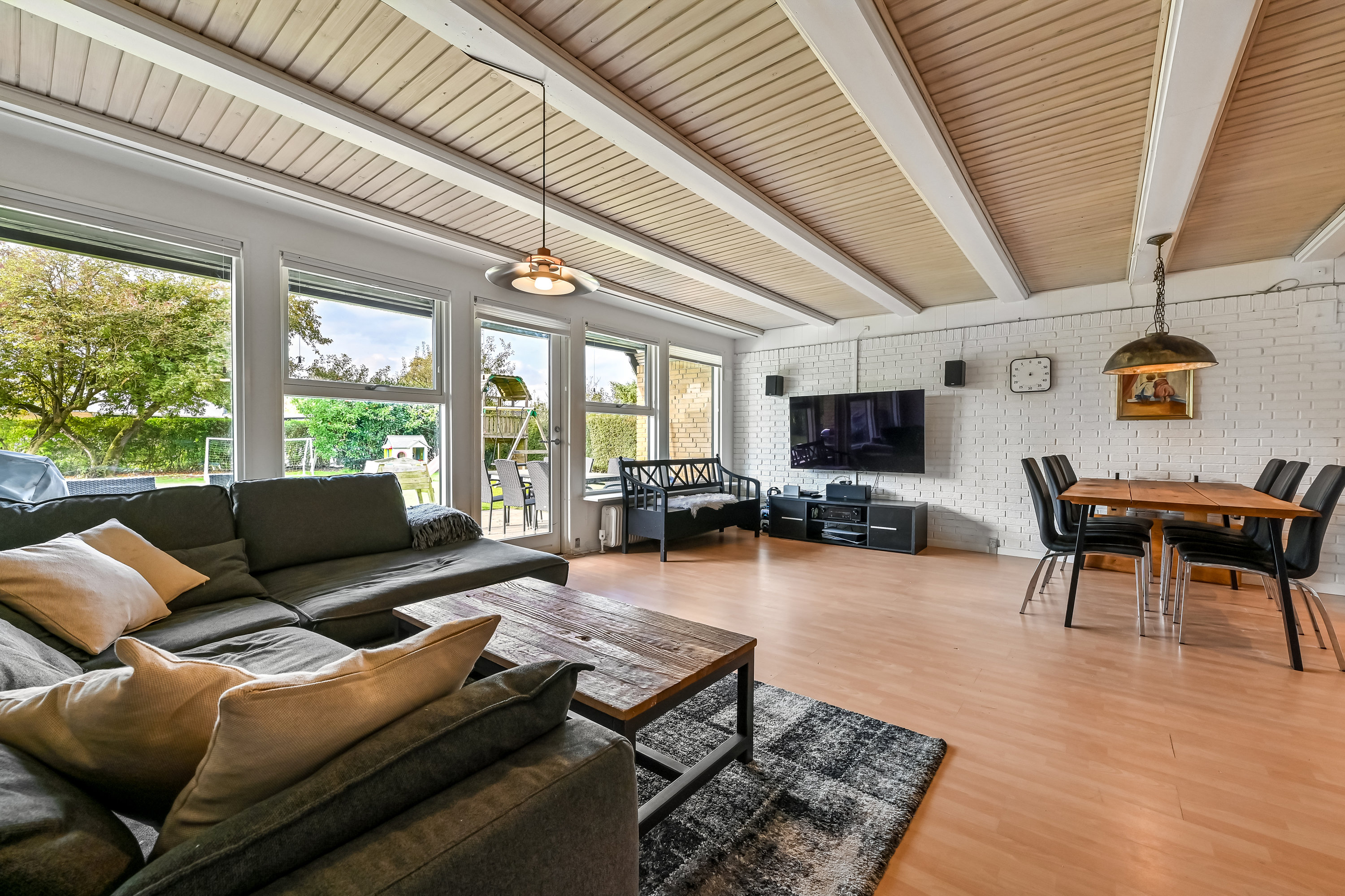 Miniaturebillede 2: stue. Billede af Rugmarken 11, Hammerum, 7400 Herning